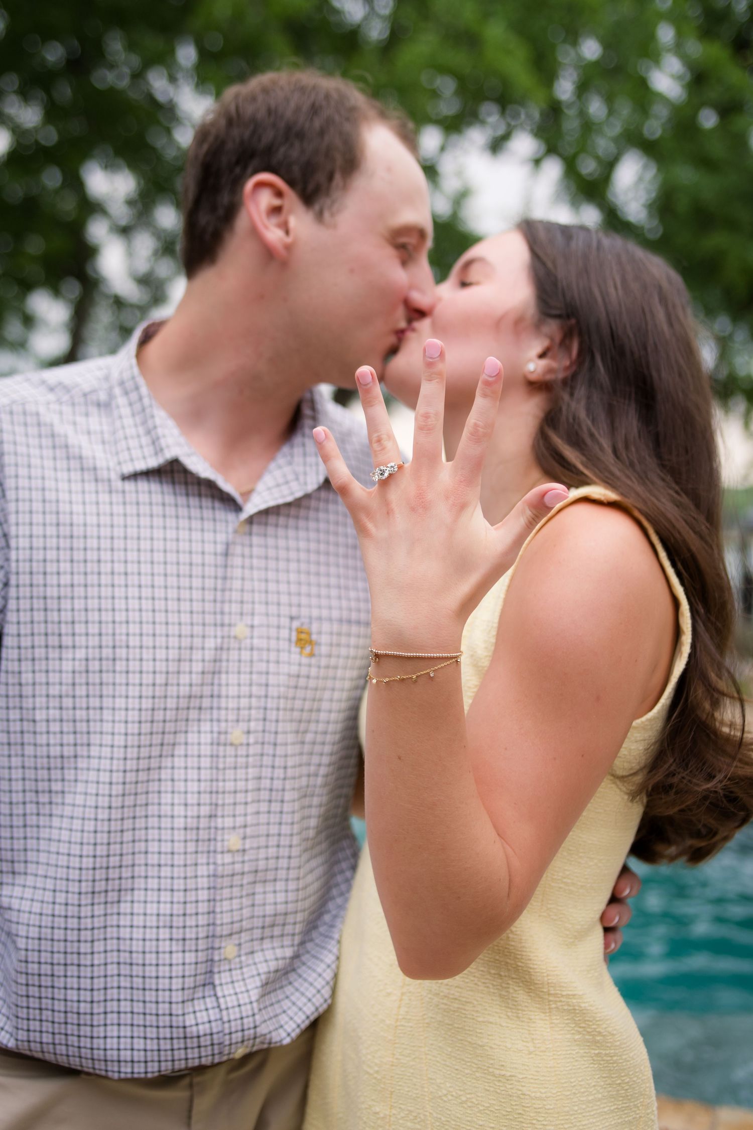 Engagement photographer near Keller, TX