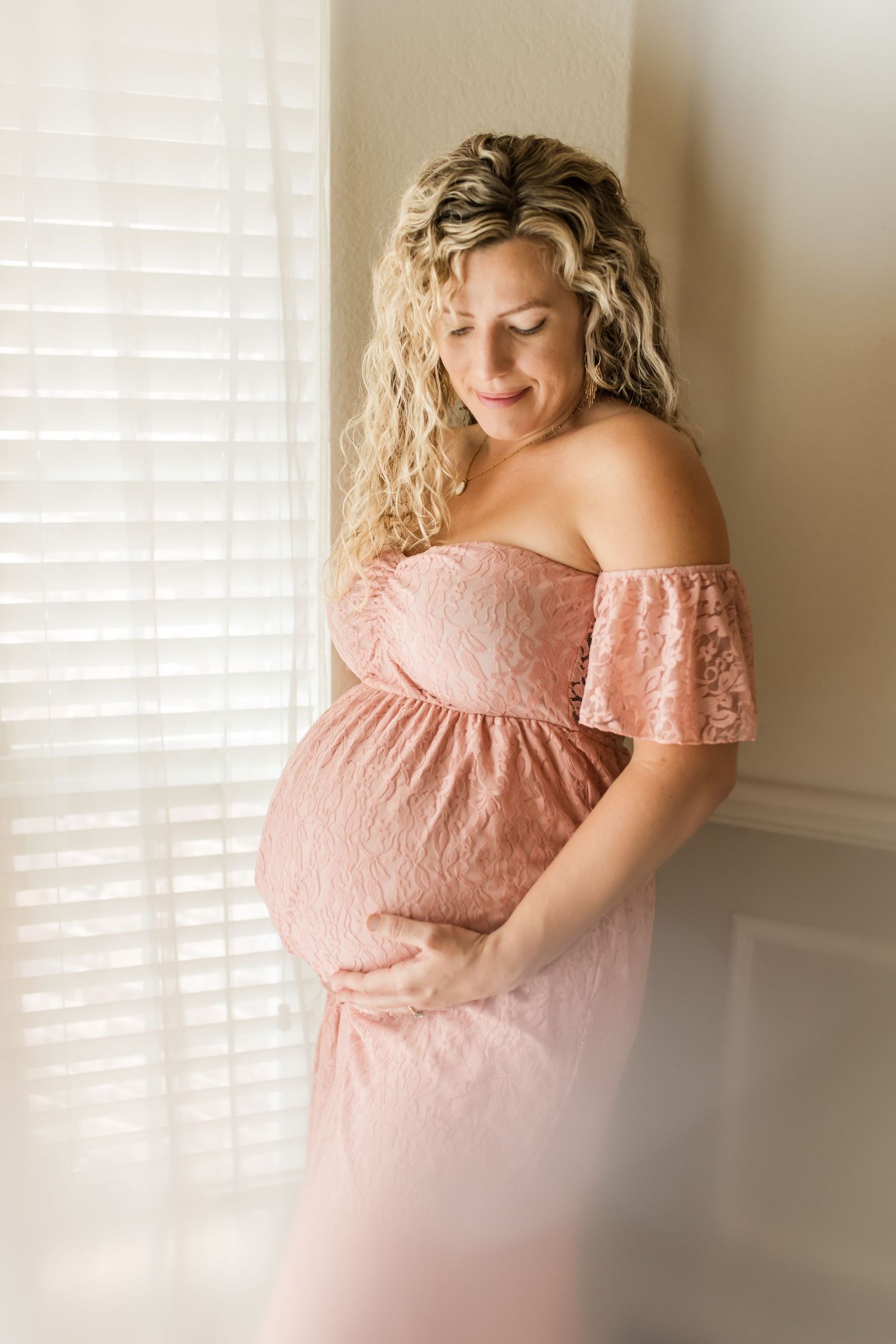 In-home maternity photography near Keller, TX