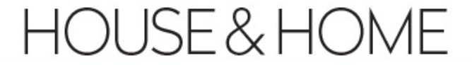 House & Home logo displayed in bold sans-serif typography on a white background.