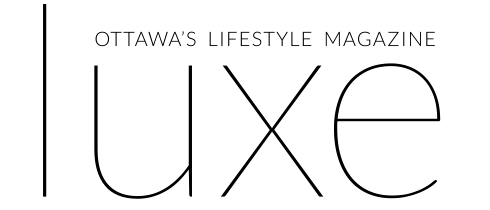 Luxe Ottawa's Lifestyle Magazine logo in elegant black and white typography.