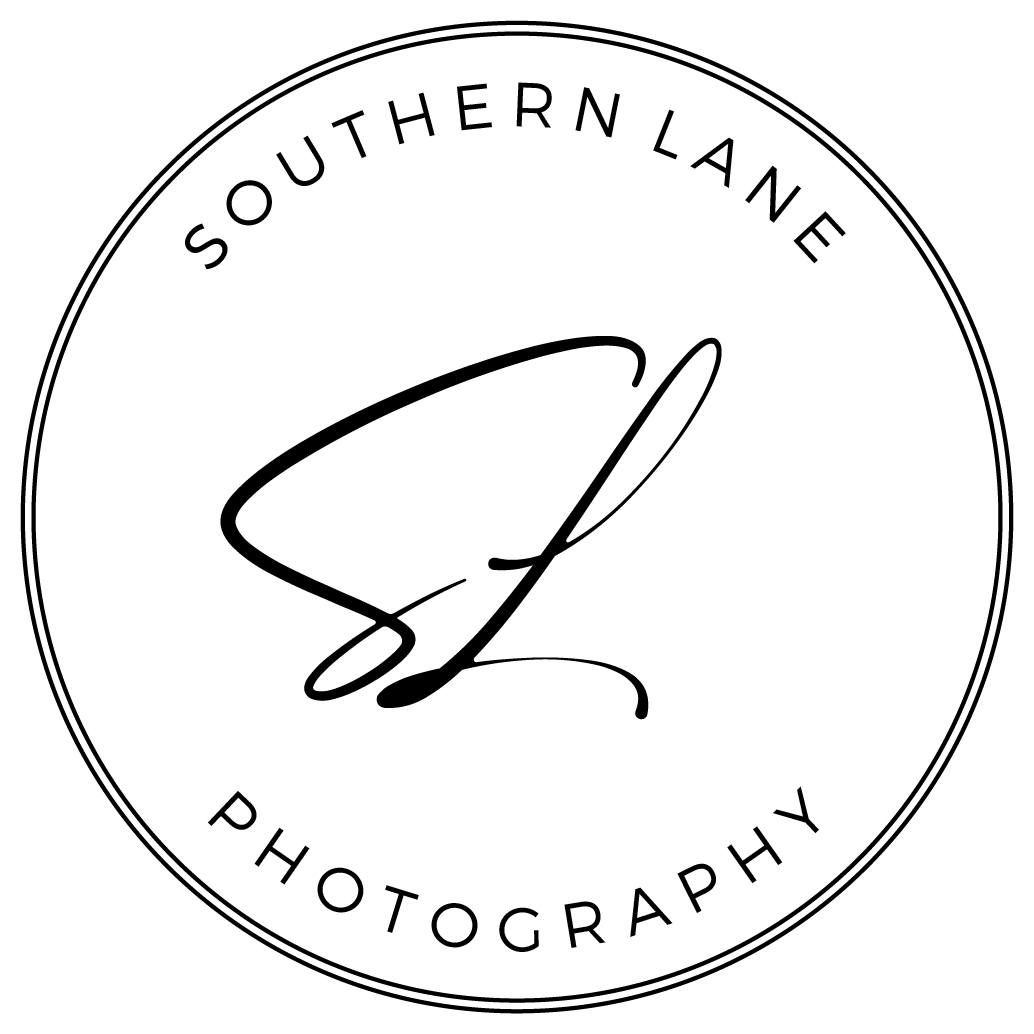 Logo for Southern Lane Photography and Studios located in Howe and Bonham, Texas. Owned and operated by Summer Hawkins and Kenzie McGraw