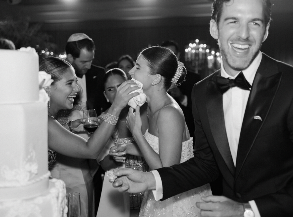 Wedding reception dance floor filled with joyful celebration moments.