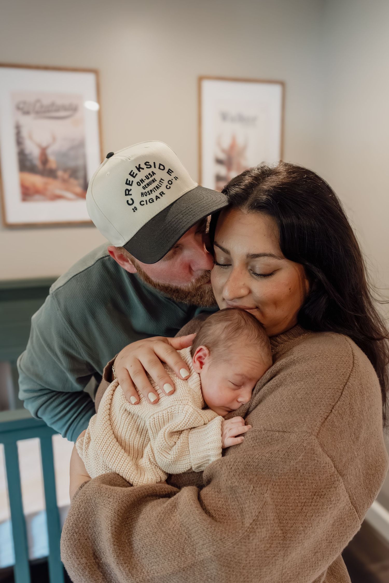 Maternity photos South Jersey emotional portrait