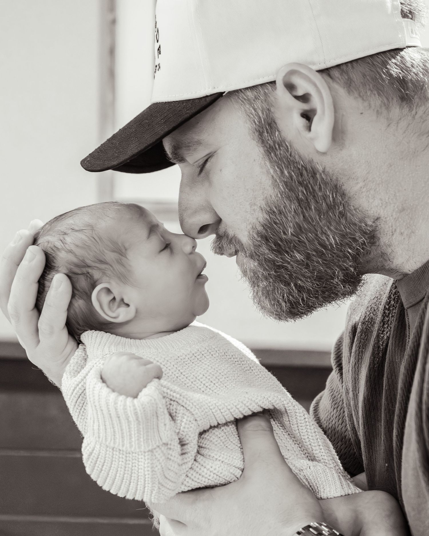Maternity photos South Jersey emotional portrait
