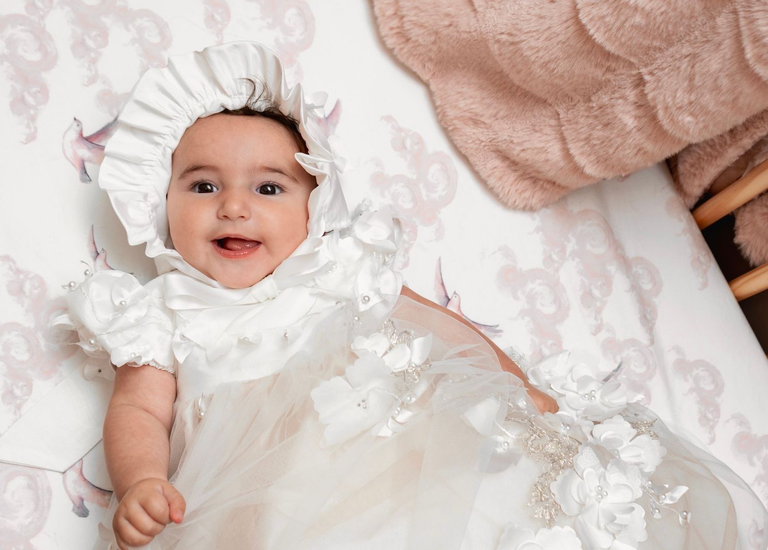 Baptism photography in South Jersey / Philadelphia, baby detail shots.
