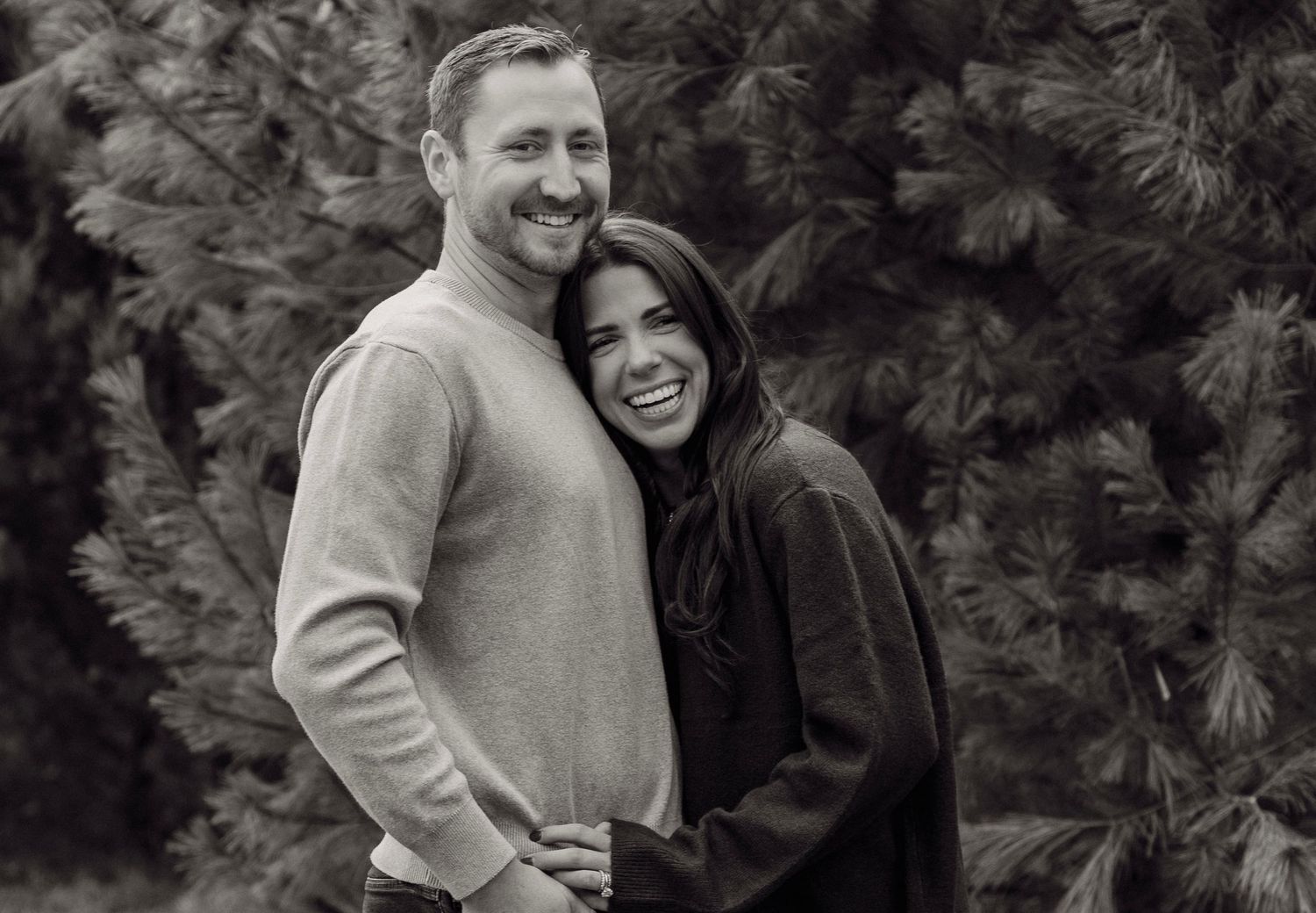 Couples session South Jersey golden hour
