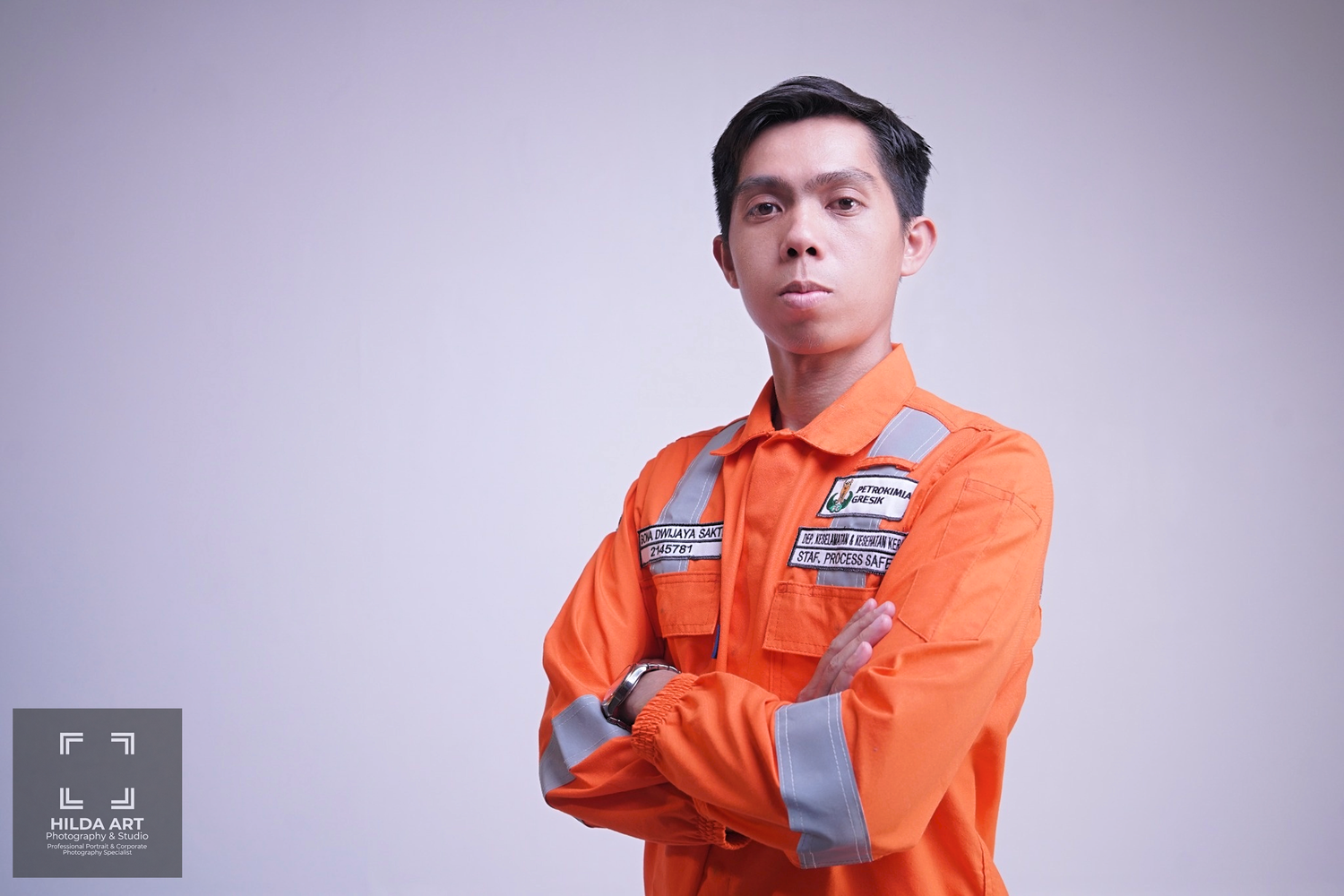Foto branding profesional untuk pembicara dan tokoh publik.