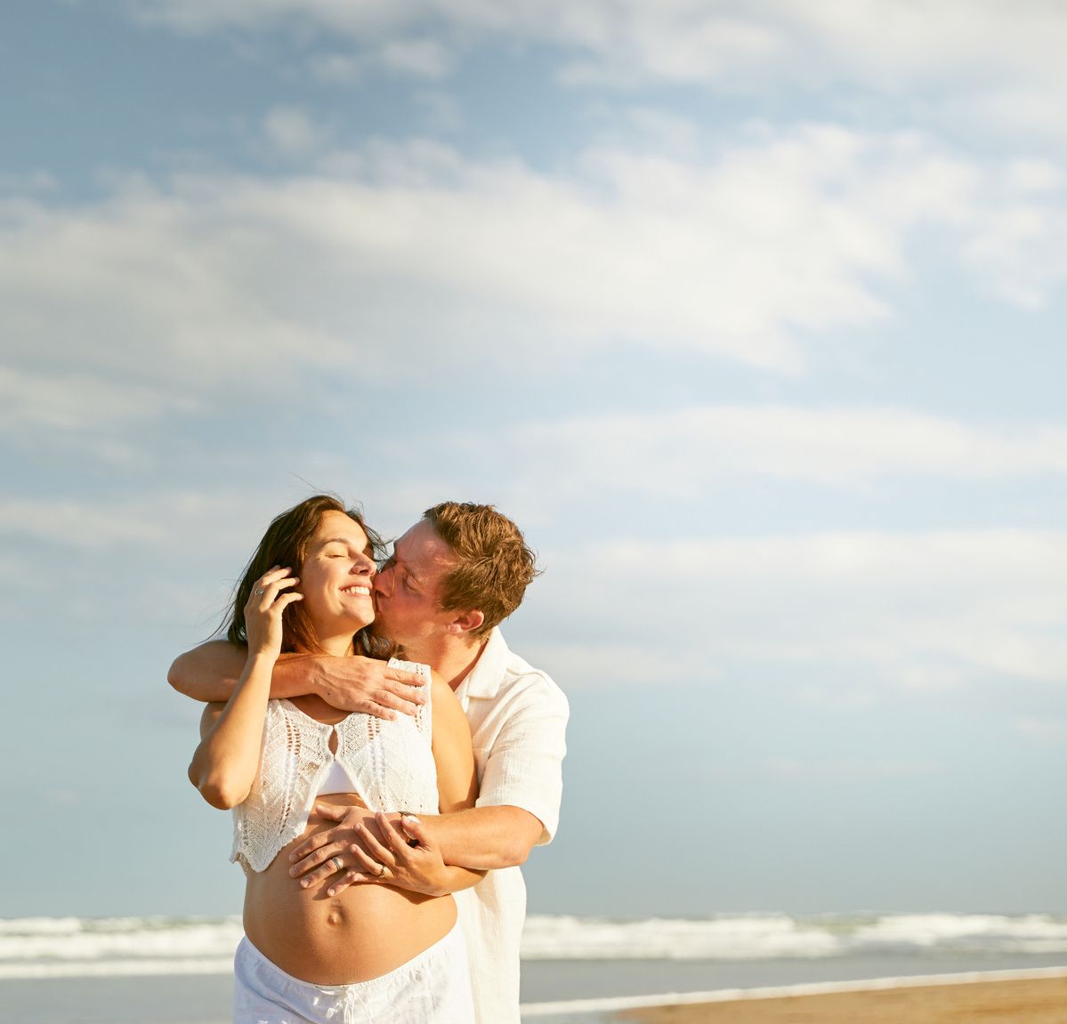 Romantic beach couple photography session on the Gisborne coast NZ