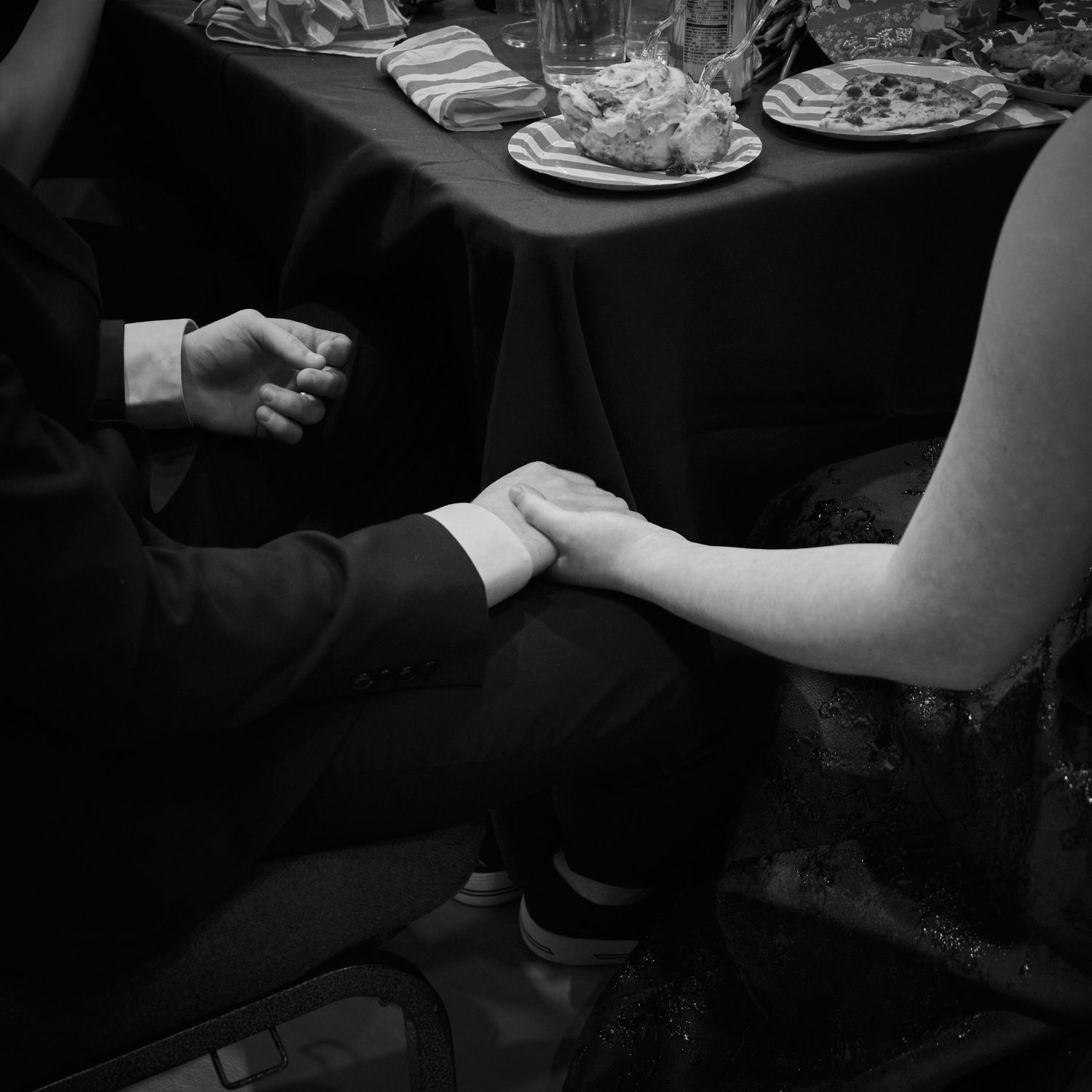 N&D Wedding Photography and Film
This is a candid photo of a bride and groom holding hands at a wedding in Bothell, WA.