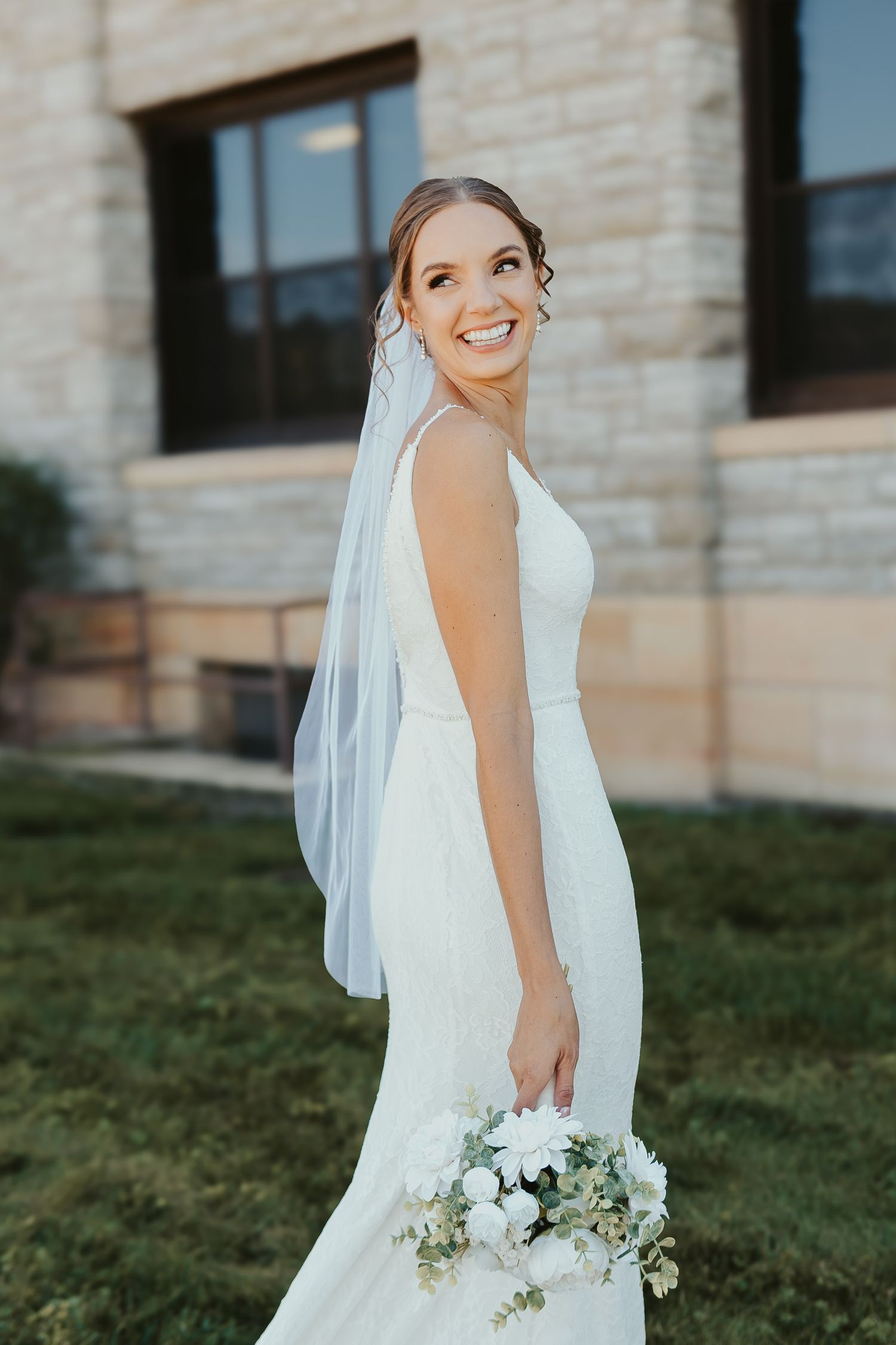 Bridal portrait.