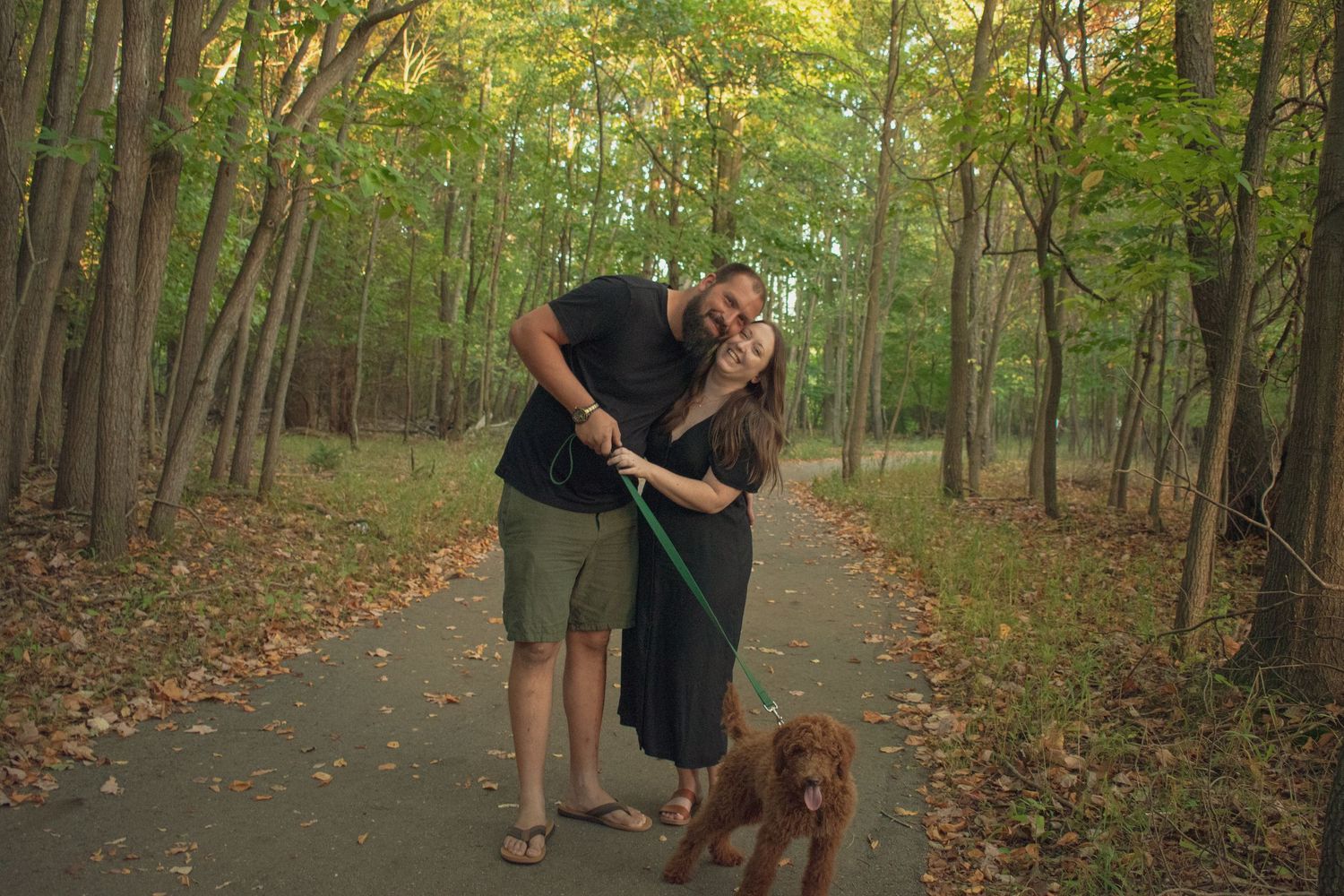 outdoor family session in Michigan