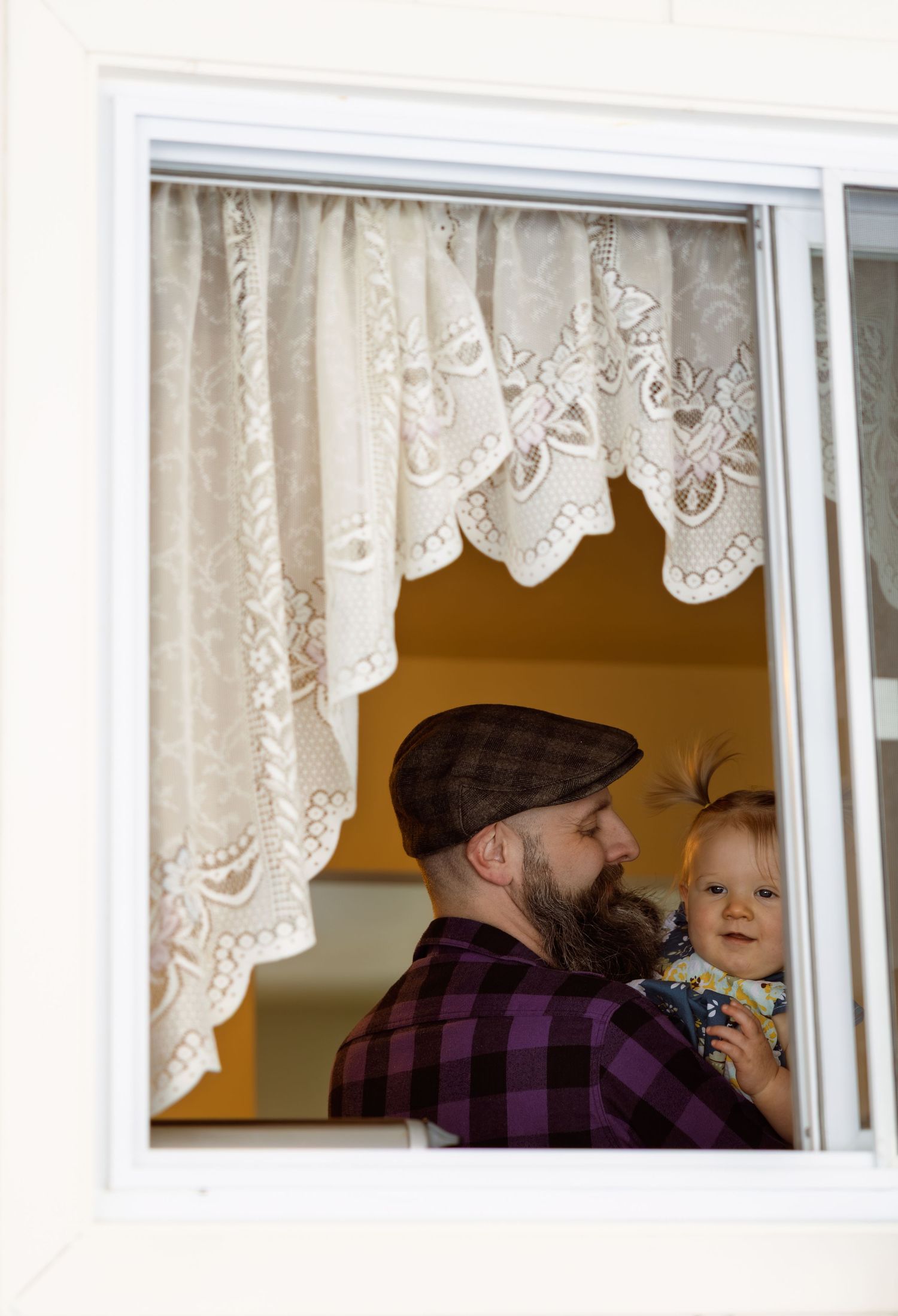indoor family session in Michigan