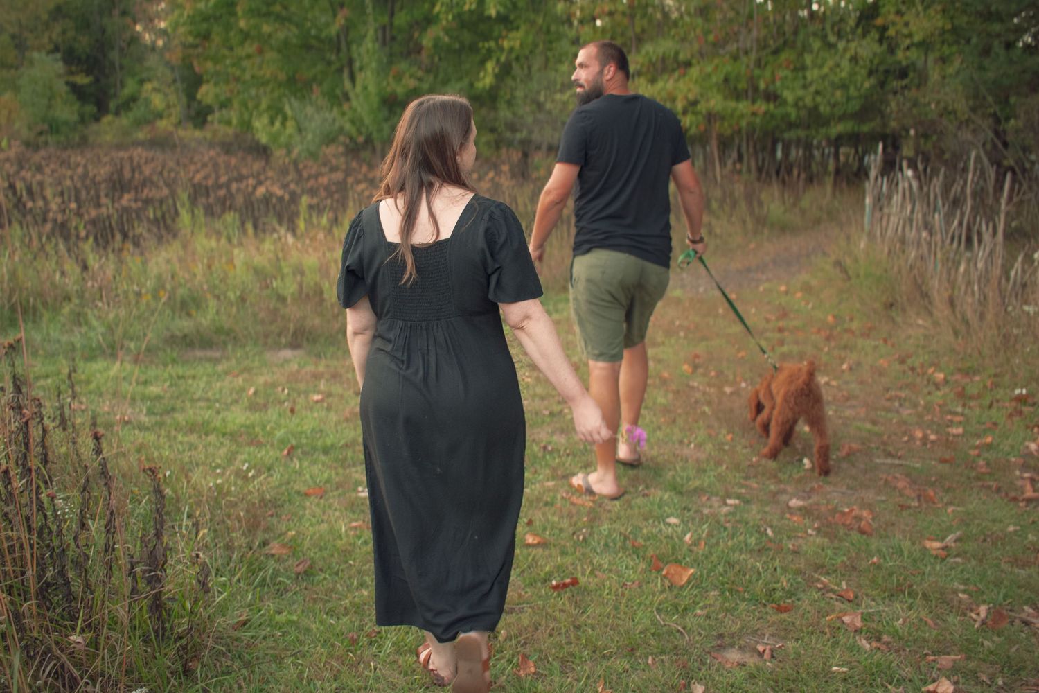 outdoor family session in Michigan