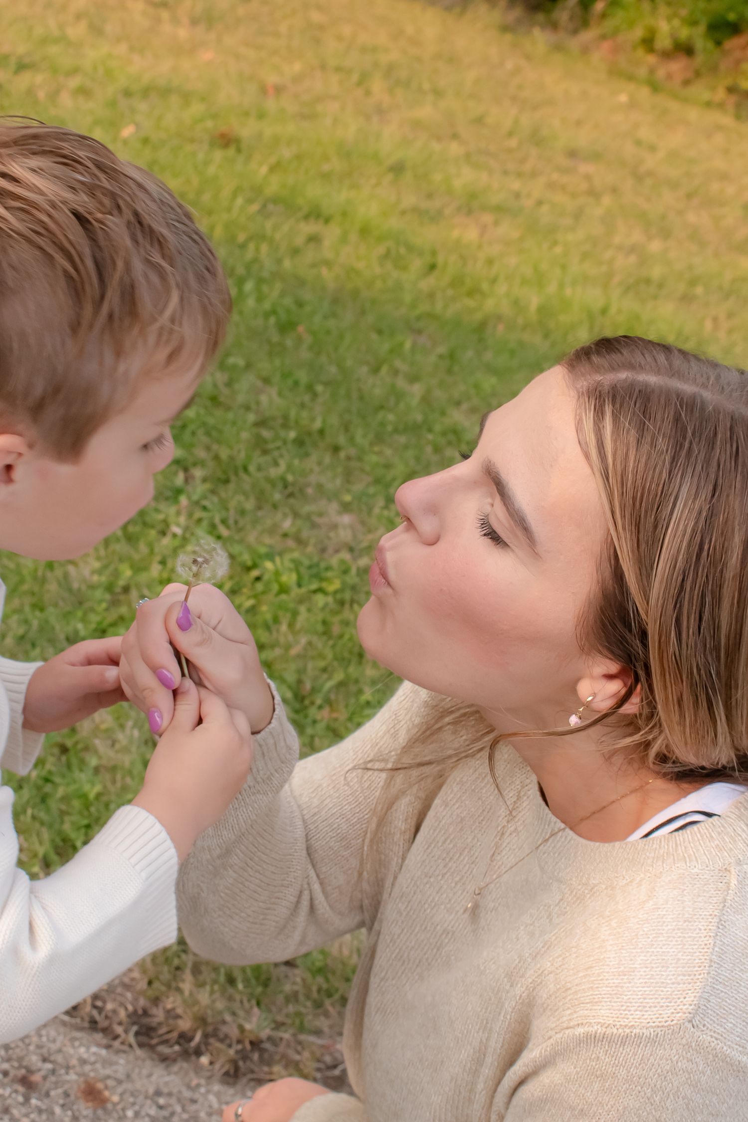 family session outdoors in Michigan