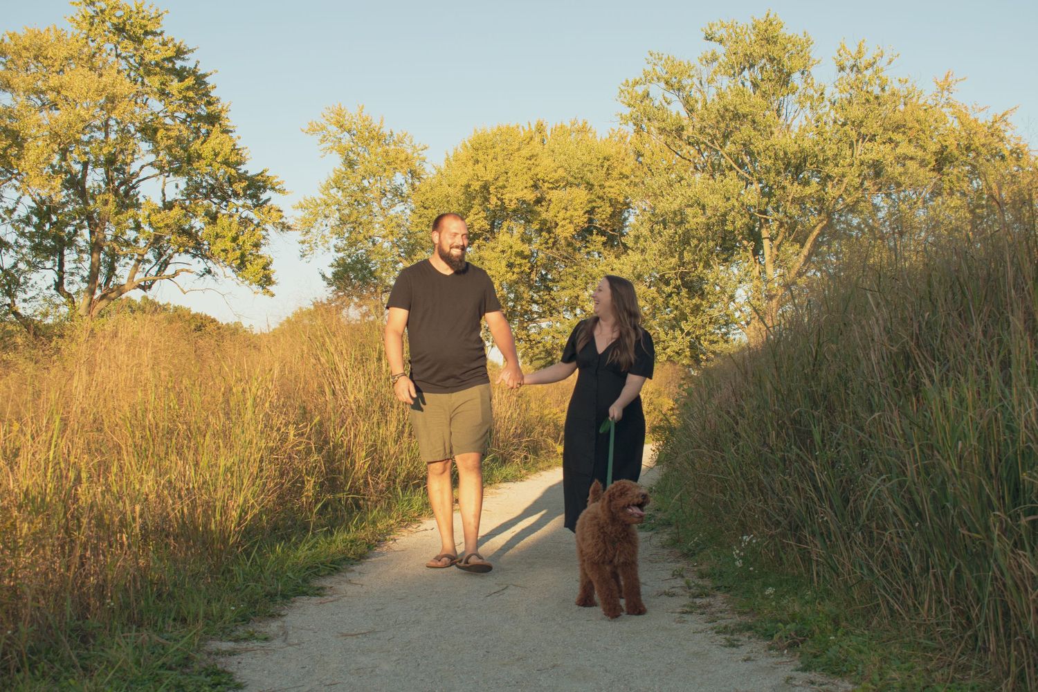 outdoor family session in Michigan