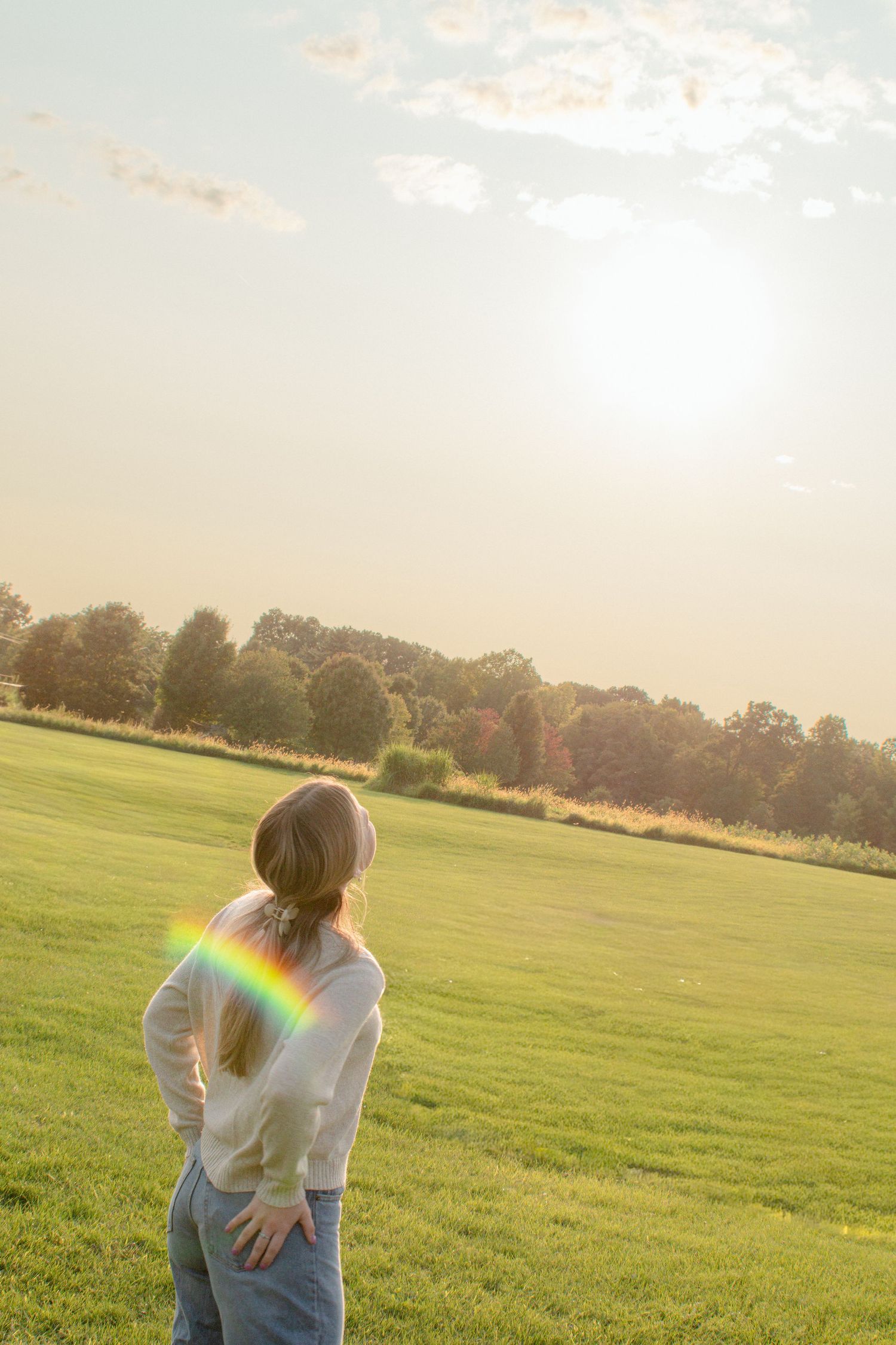 outdoor lifestyle portrait in Michigan