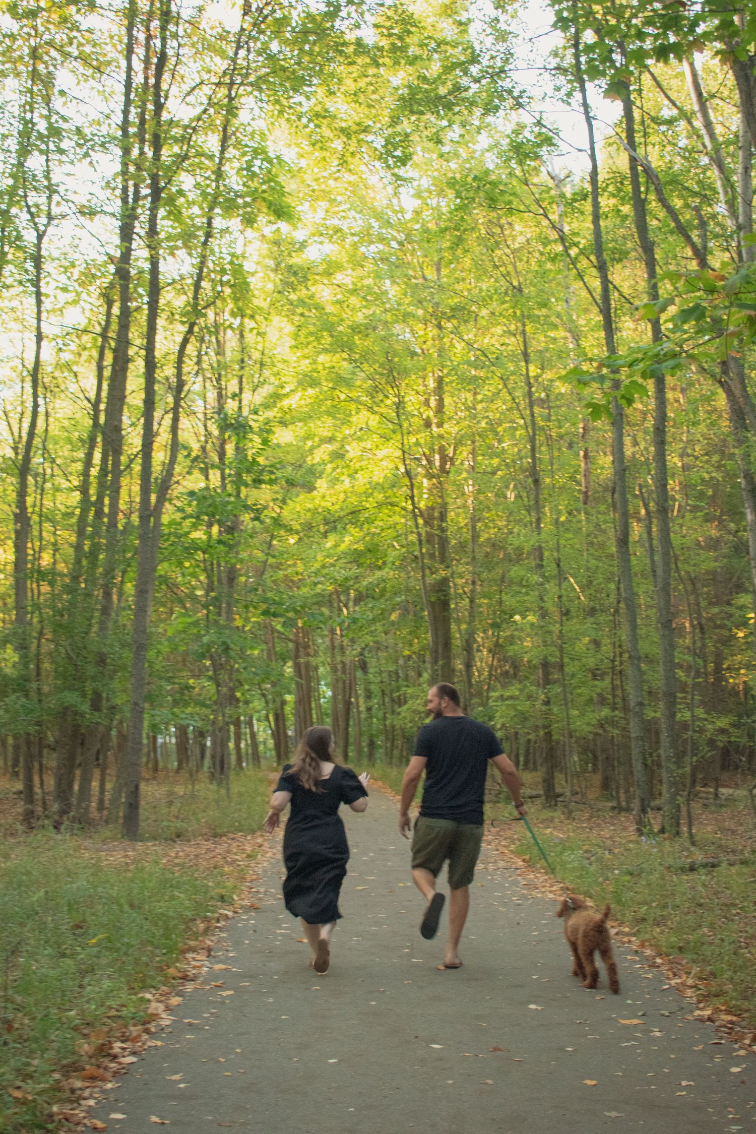 outdoor family session in Michigan