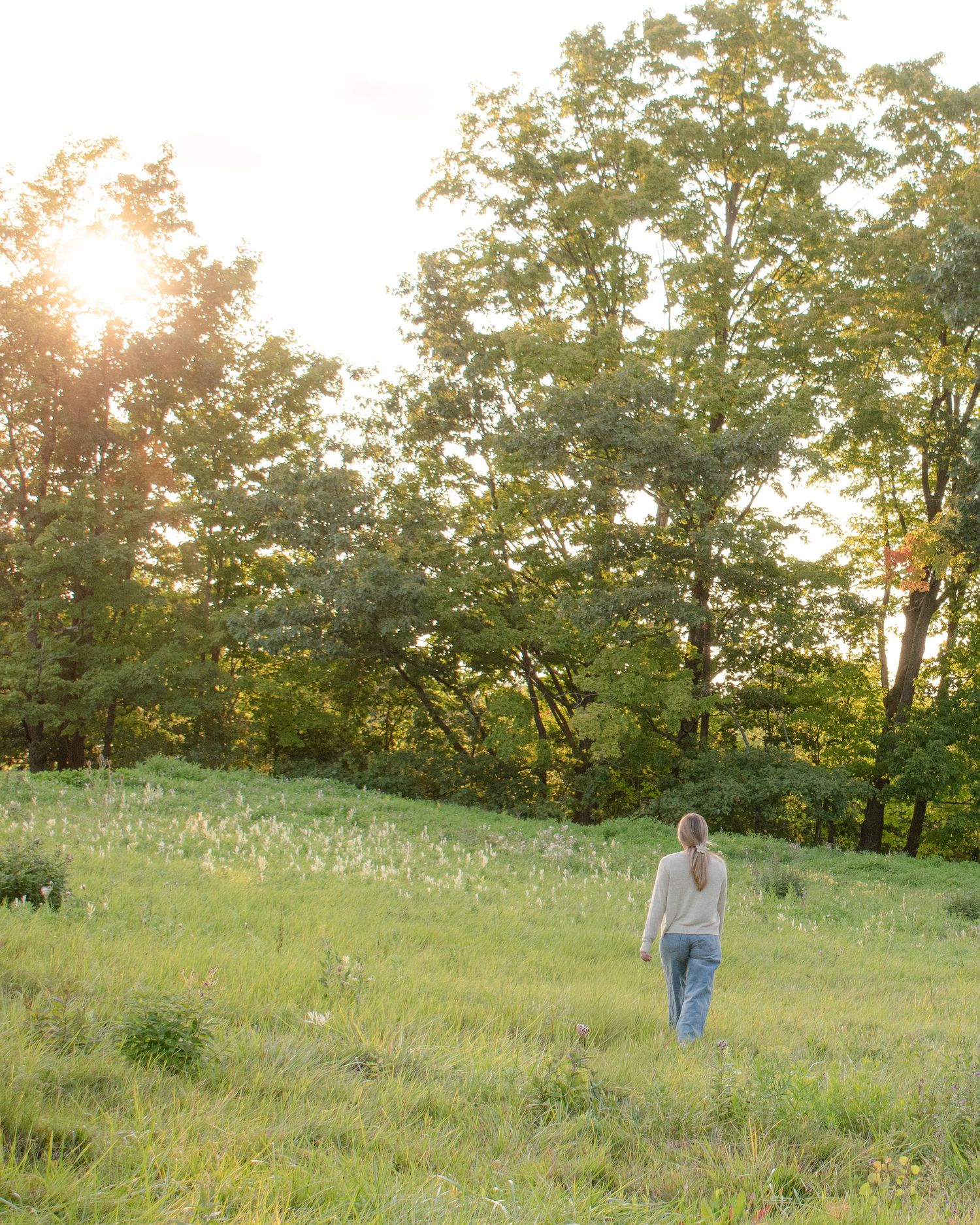 outdoor lifestyle portrait in Michigan