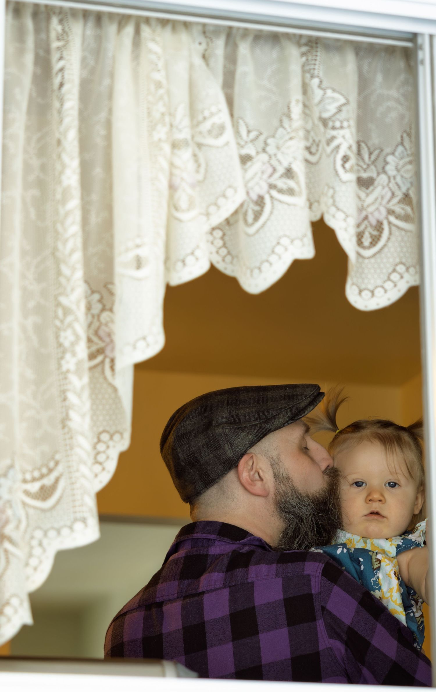 indoor family session in Michigan