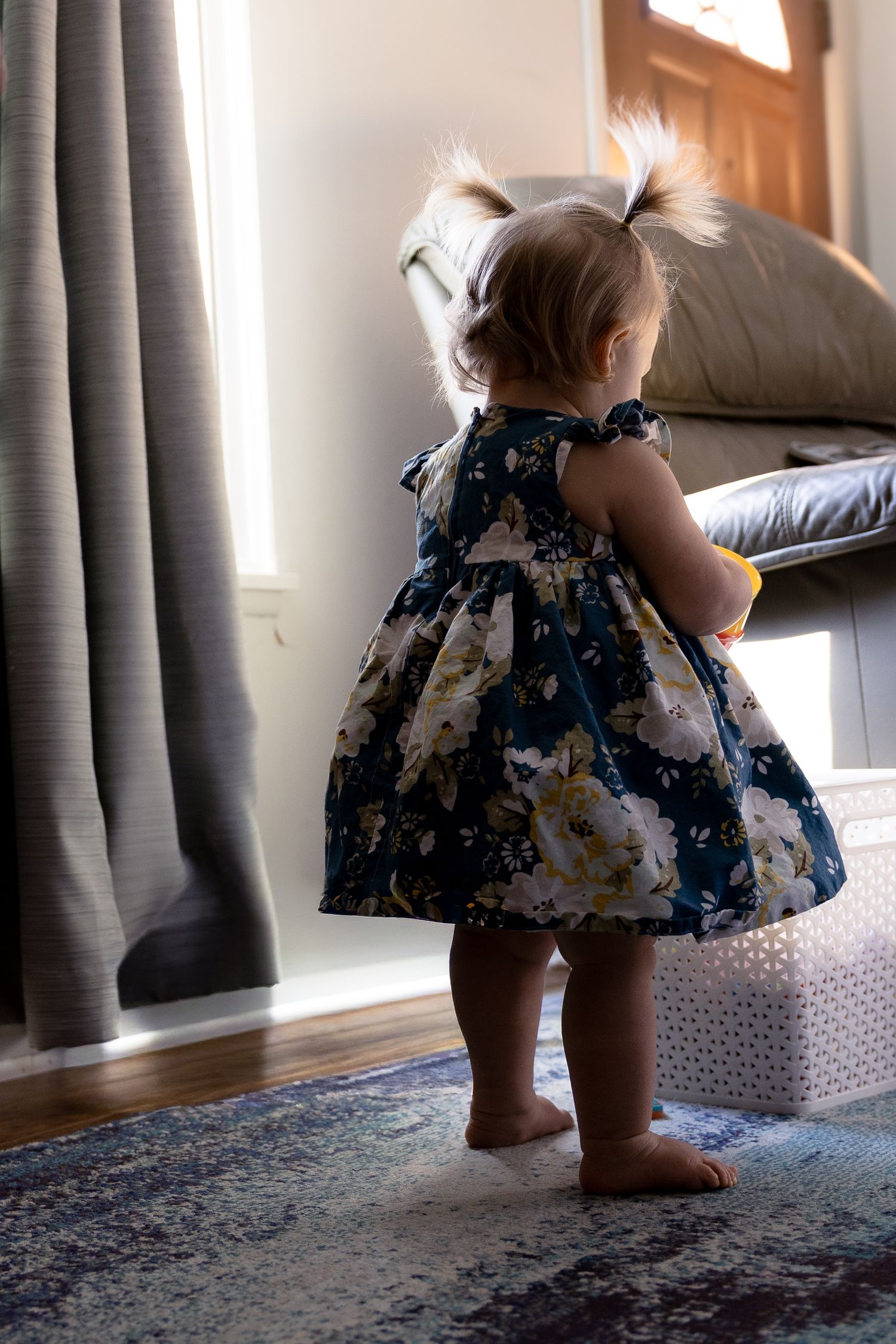 indoor portraits for family session in Michigan
