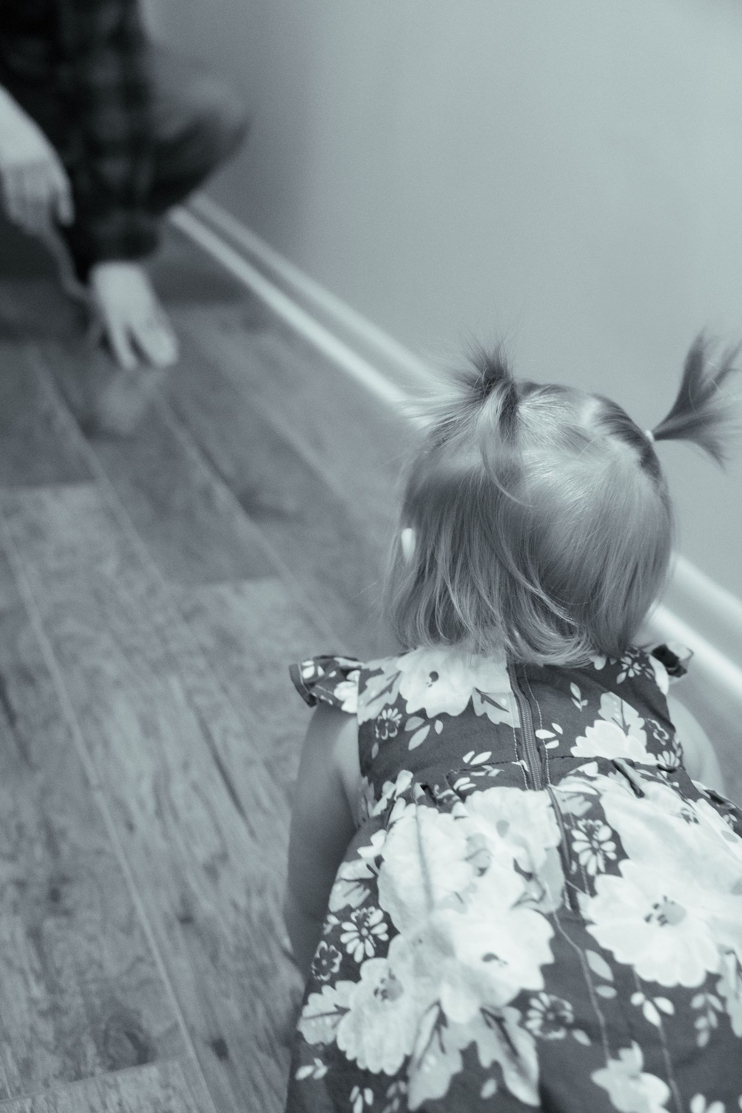 indoor family session in Michigan