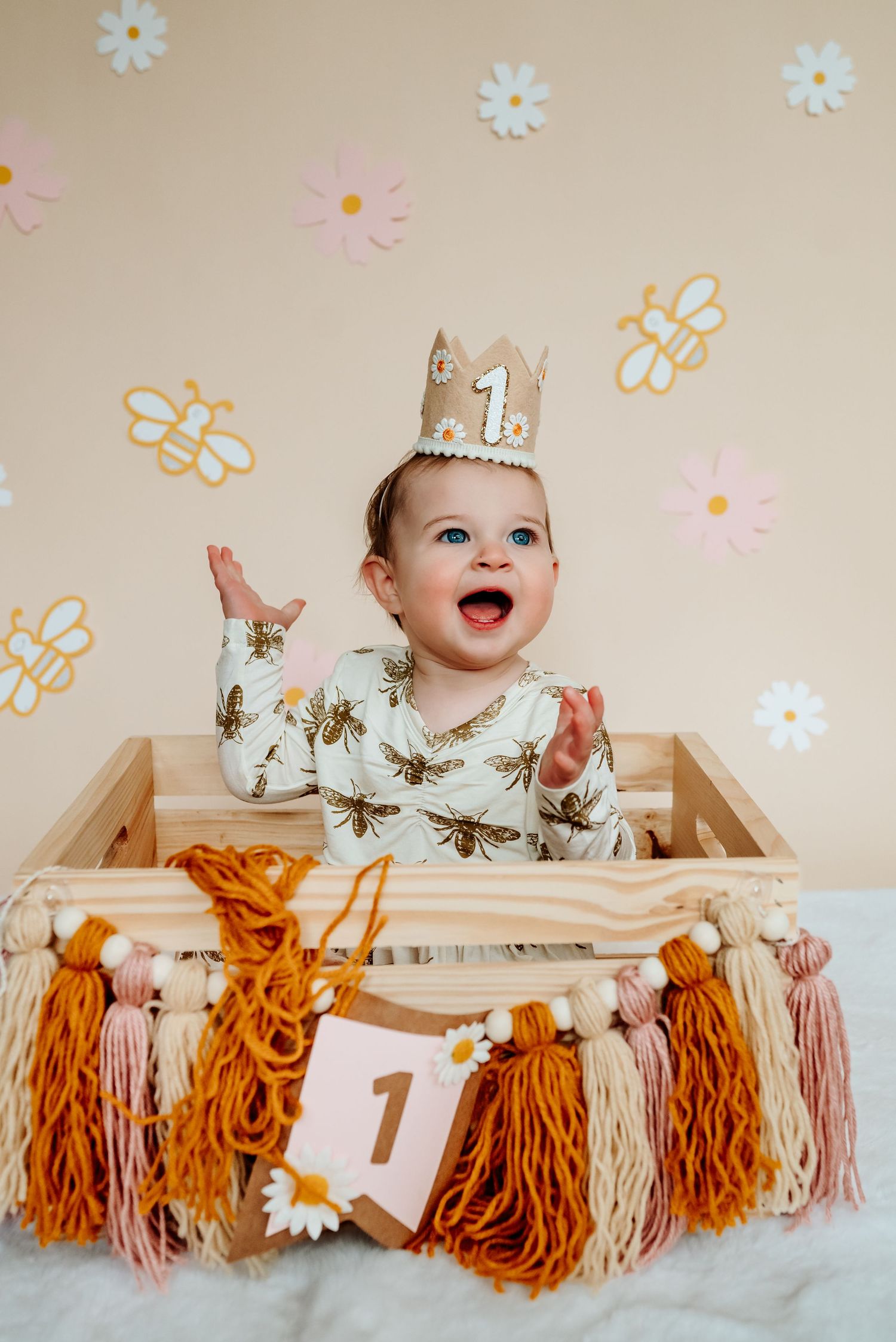 One year old smashing birthday cake, cake smash photography, Philadelphia area