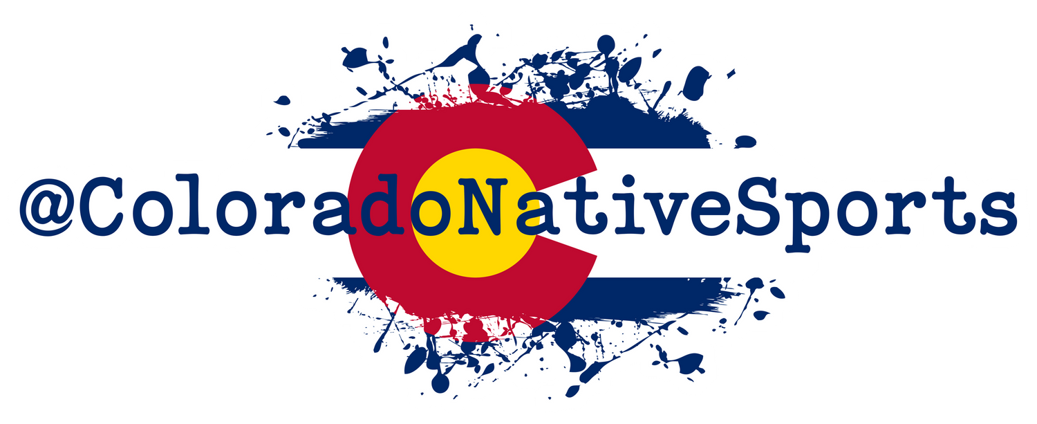 Colorado Native Sports logo with state flag design on white background.