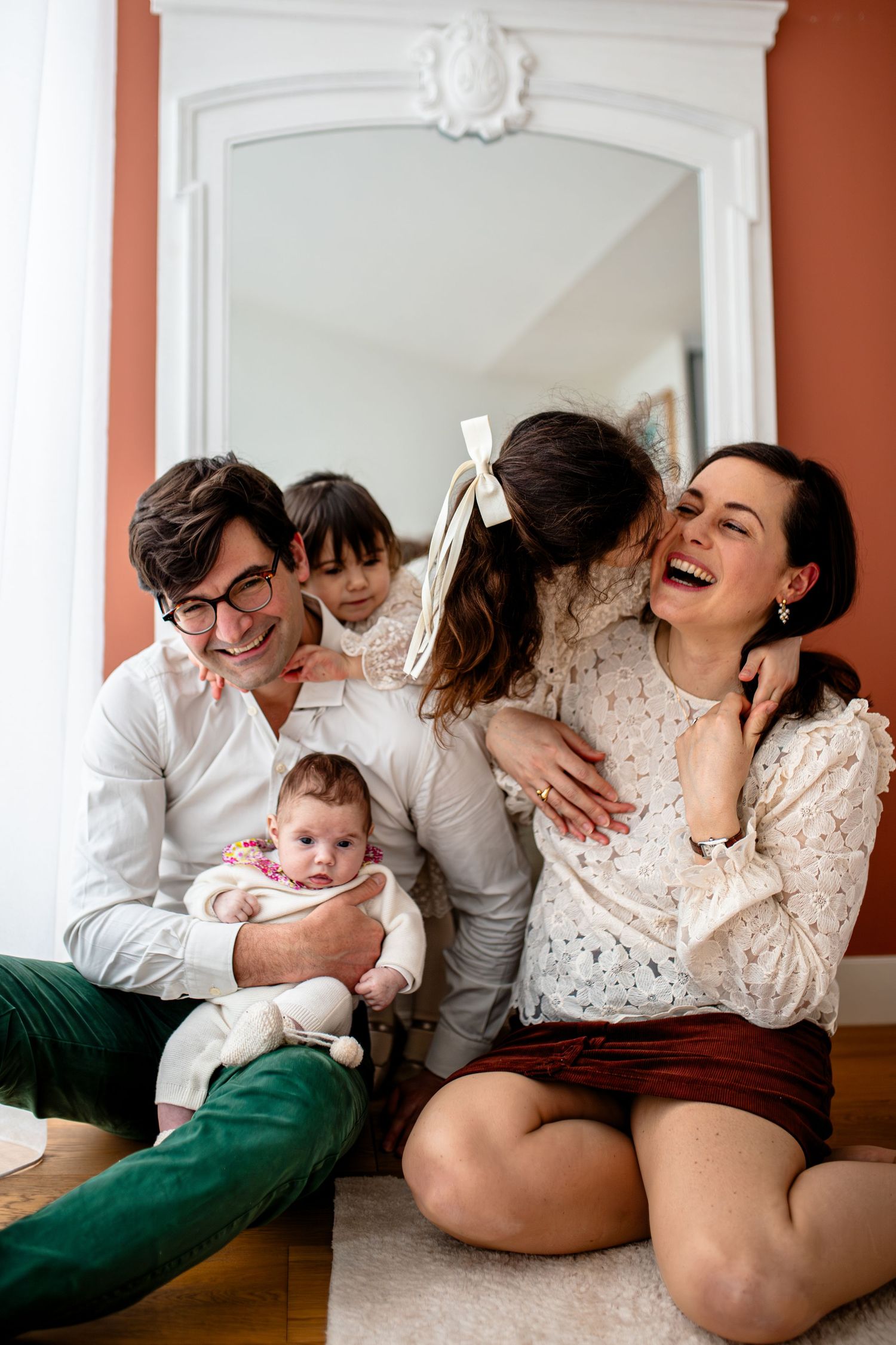 Photo de famille Avec miroir