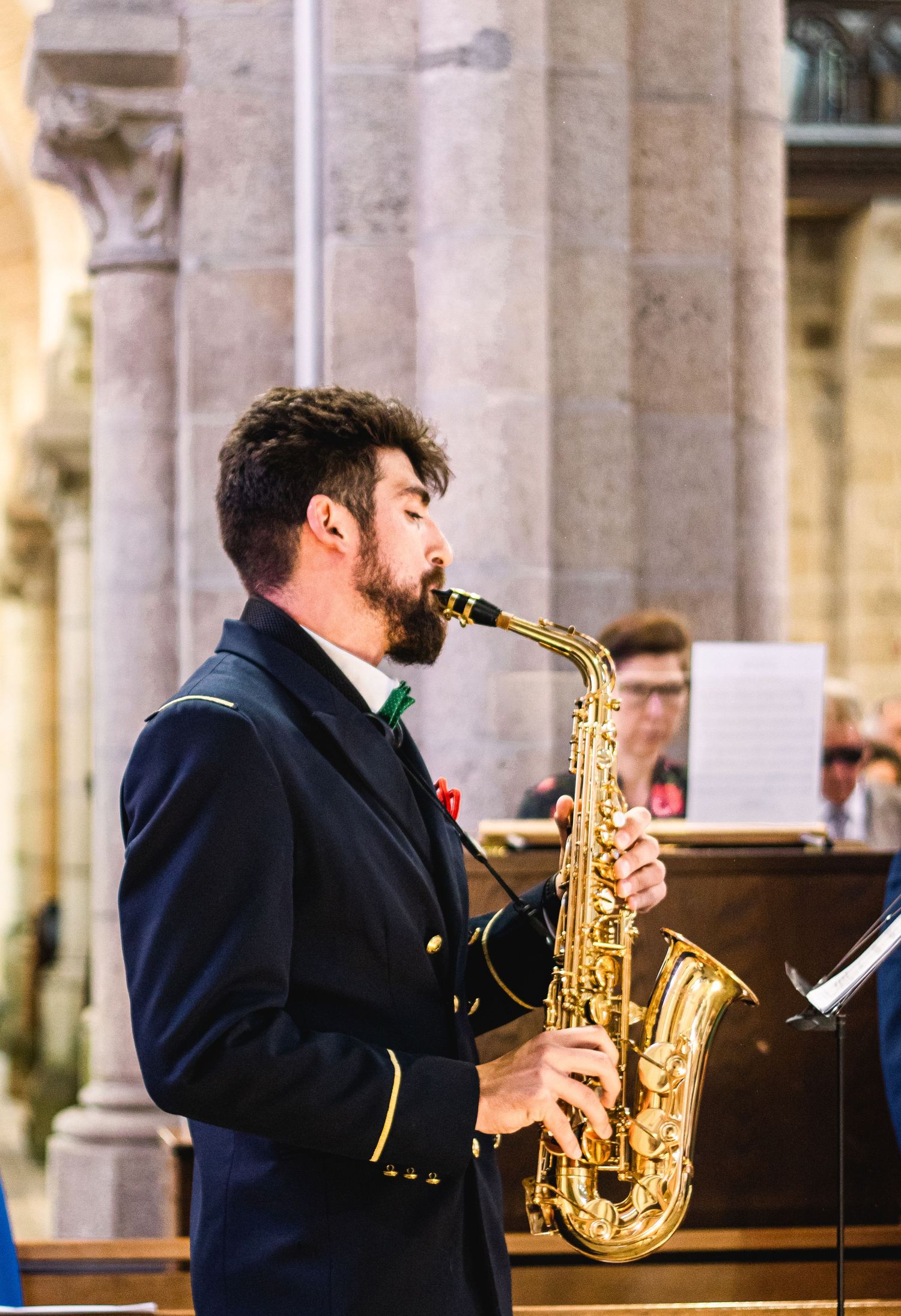 saxophone église mariage