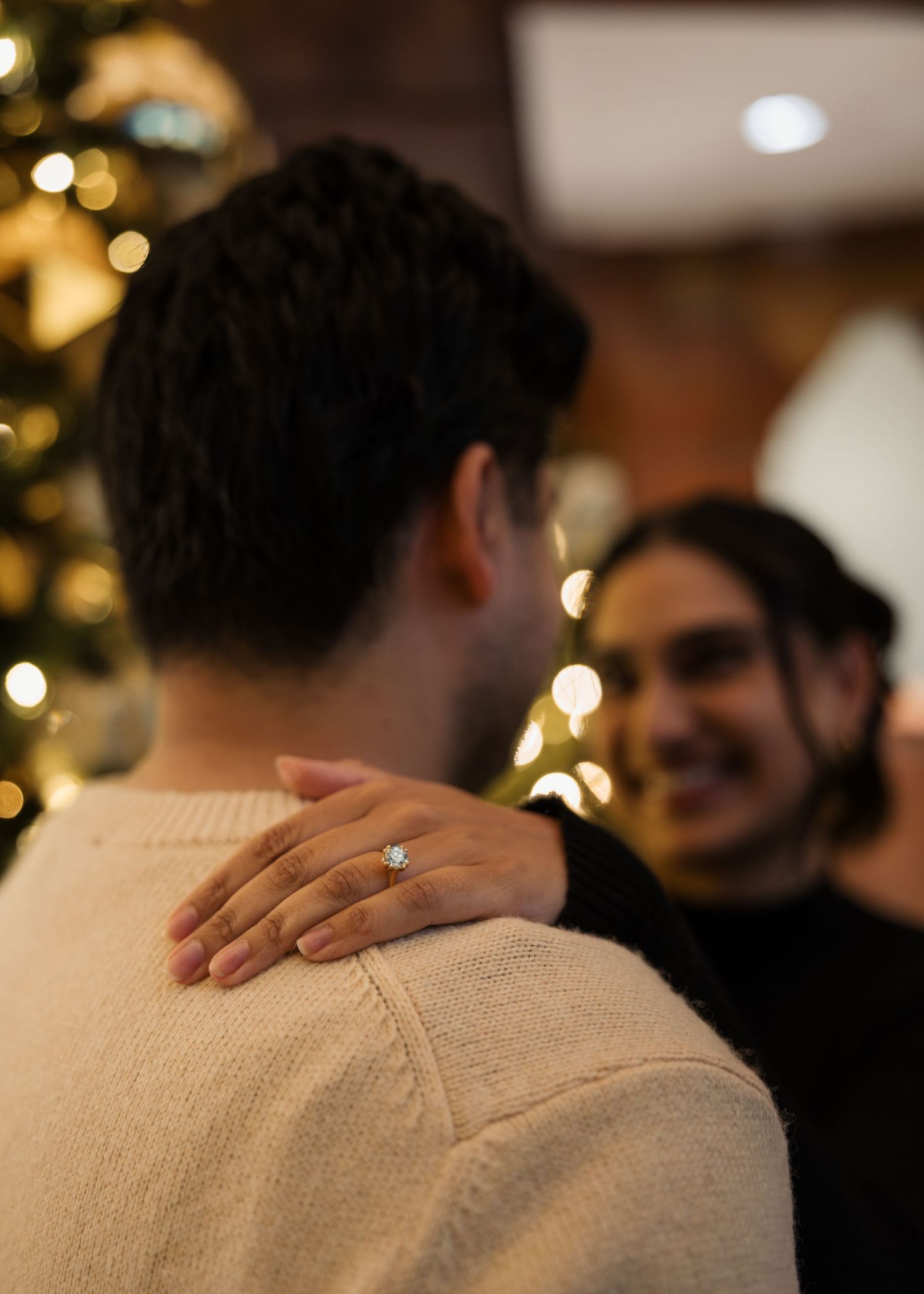 downtown Vancouver, couples session, luxury proposal photography, engagement session, she said yes, Vancouver engagement photo