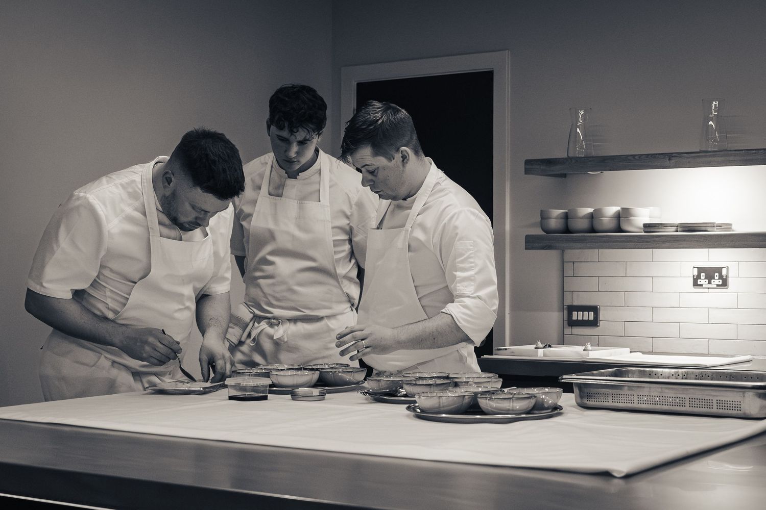 Chefs in the kitchen