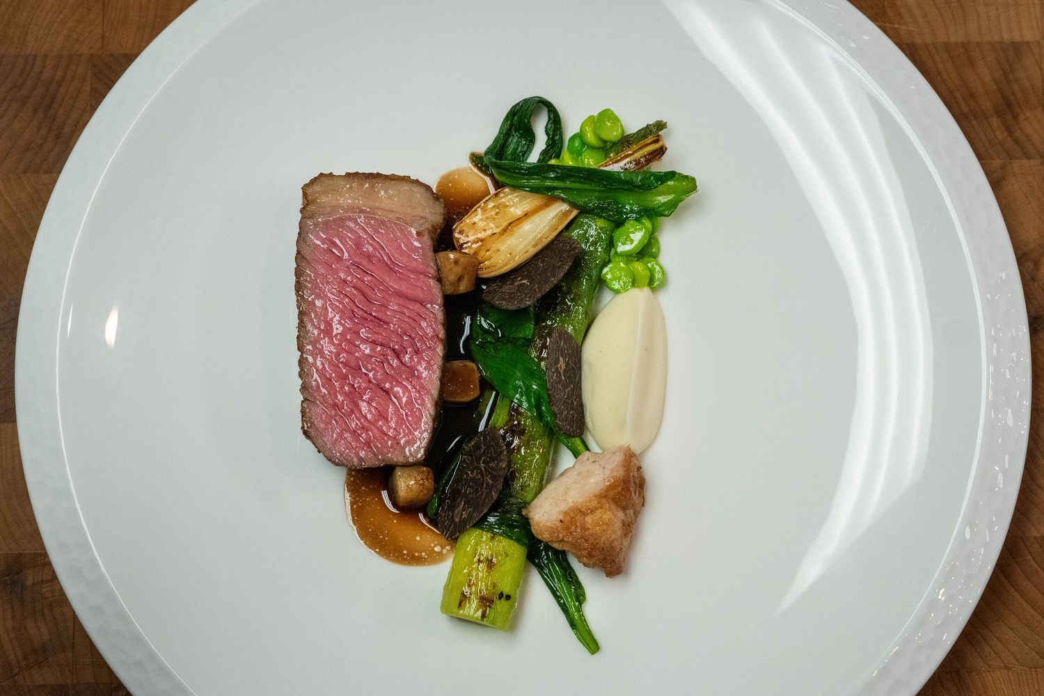 Sirloin of Scotch beef dish