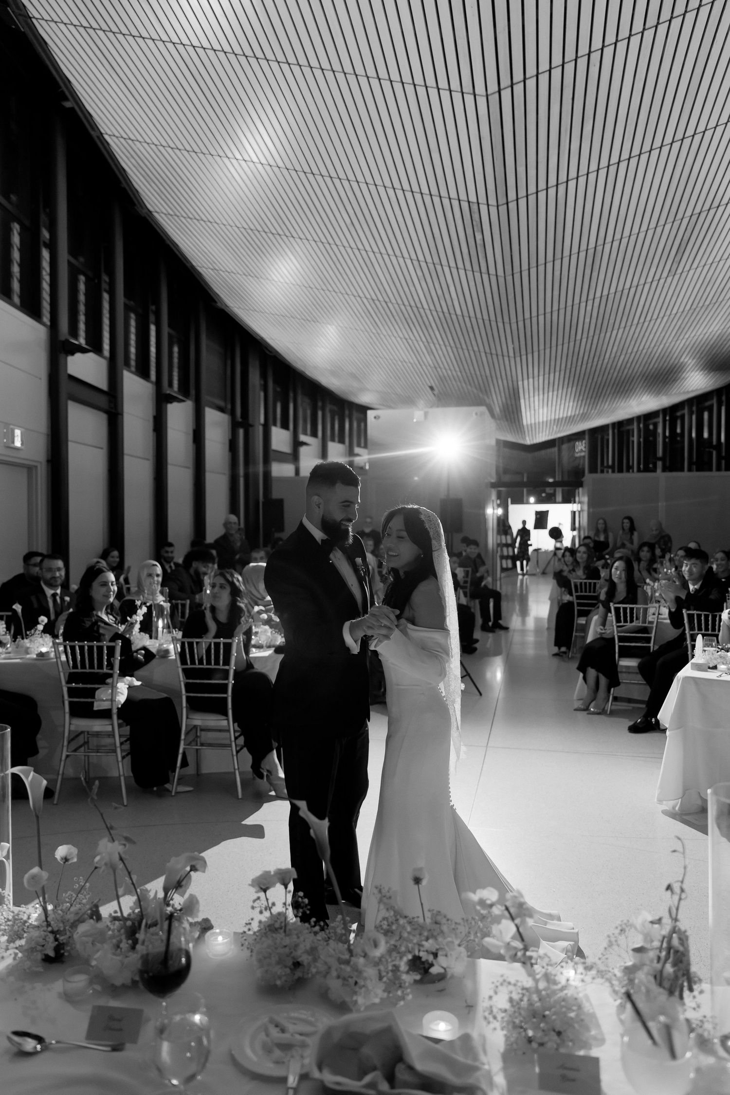 Cozy Candlelit Wedding at Spencer's at the Waterfront in Burlington, Canada by Milk Photography