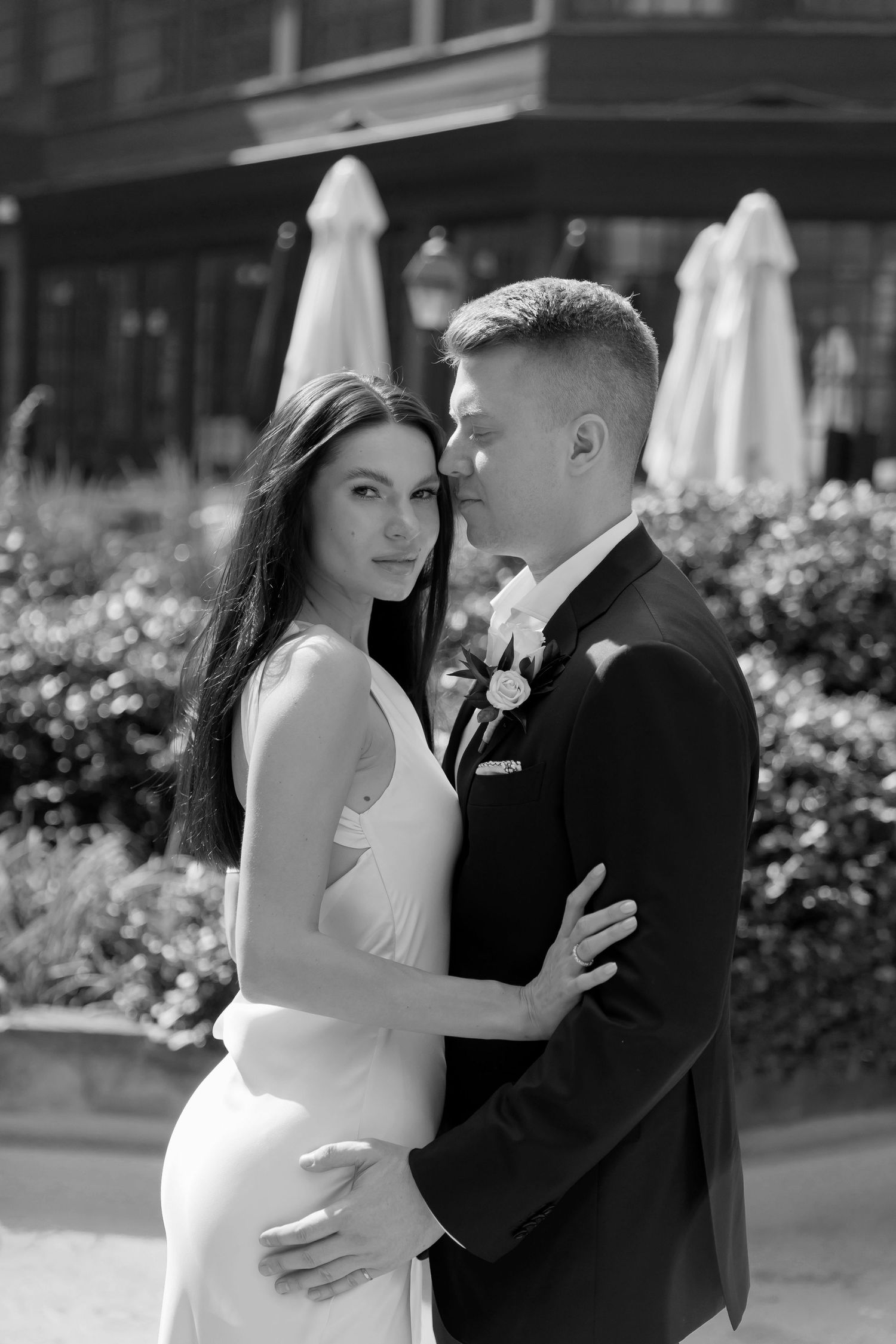 Elegant editorial style wedding and engagement photos shot in Toronto, Ontario. Canadian photographer available for destination weddings.