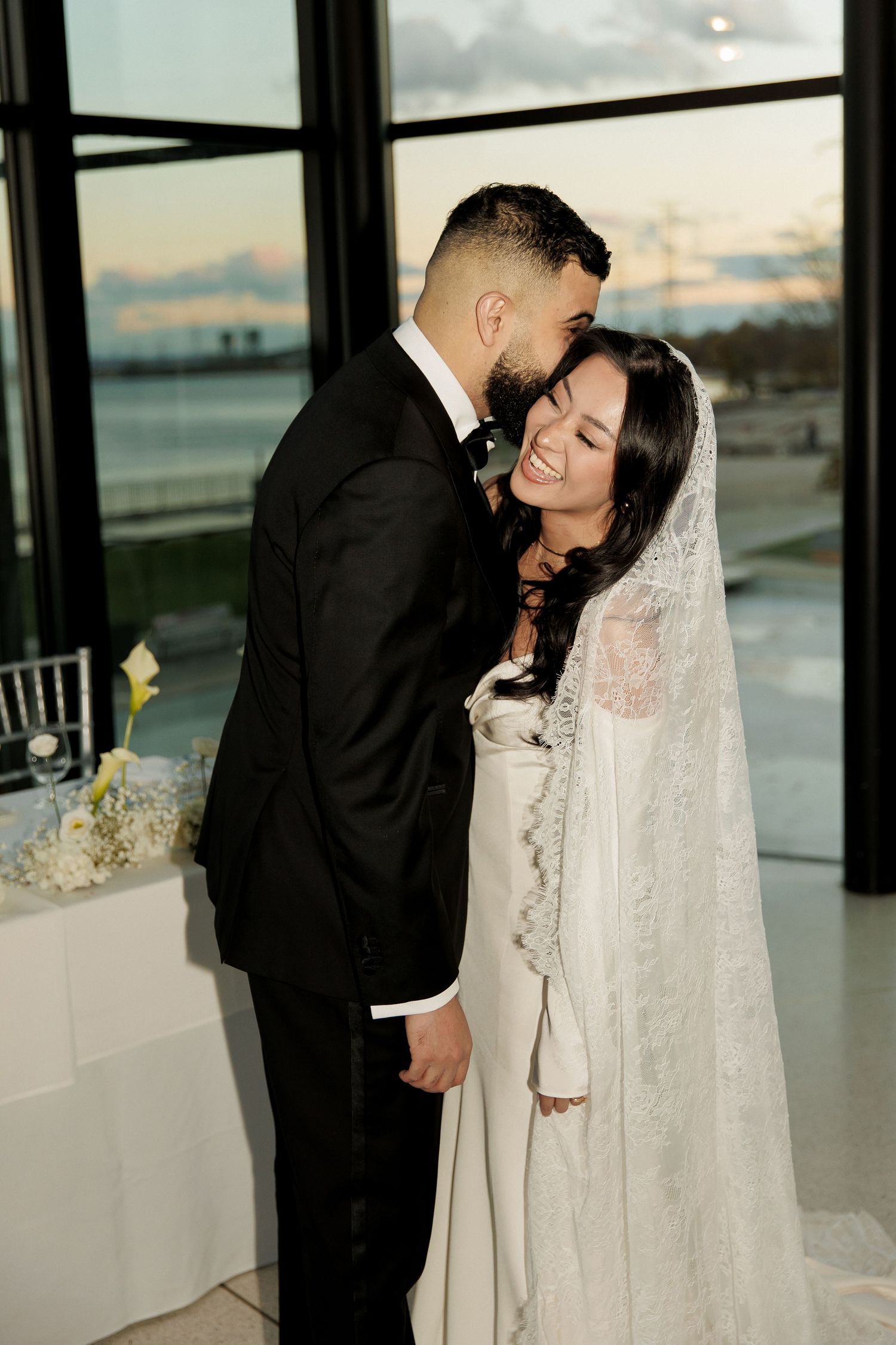 Cozy Candlelit Wedding at Spencer's at the Waterfront in Burlington, Canada by Milk Photography
