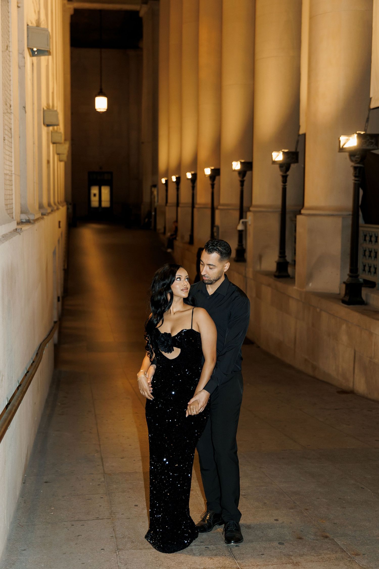 Downtown Toronto Engagement Shoot by Milk Photography. Timeless and editorial wedding photography