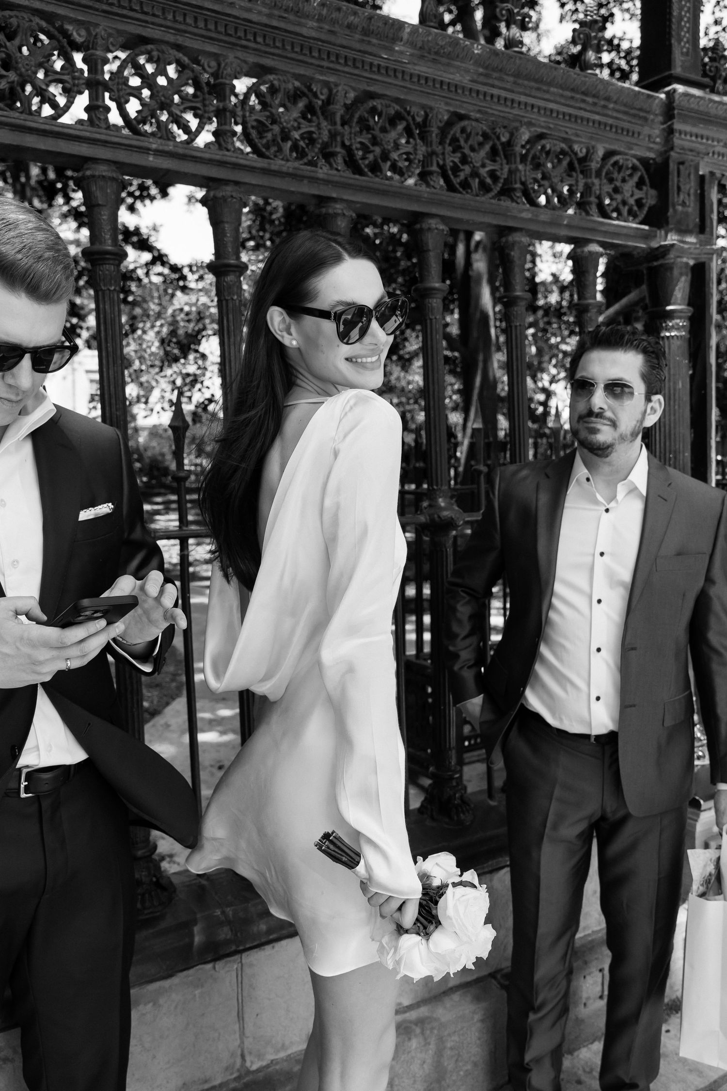 Vintage and editorial style wedding and engagement photos at Osgoode Hall Toronto, Ontario. Canadian wedding photographer.