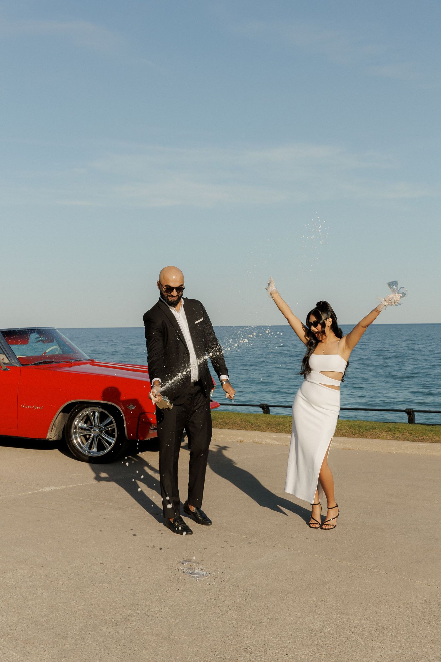 A Vintage Inspired Engagement Shoot at R.C. Harris Water Treatment Plant, Toronto by Milk Photography. Timeless and editorial wedding photos
