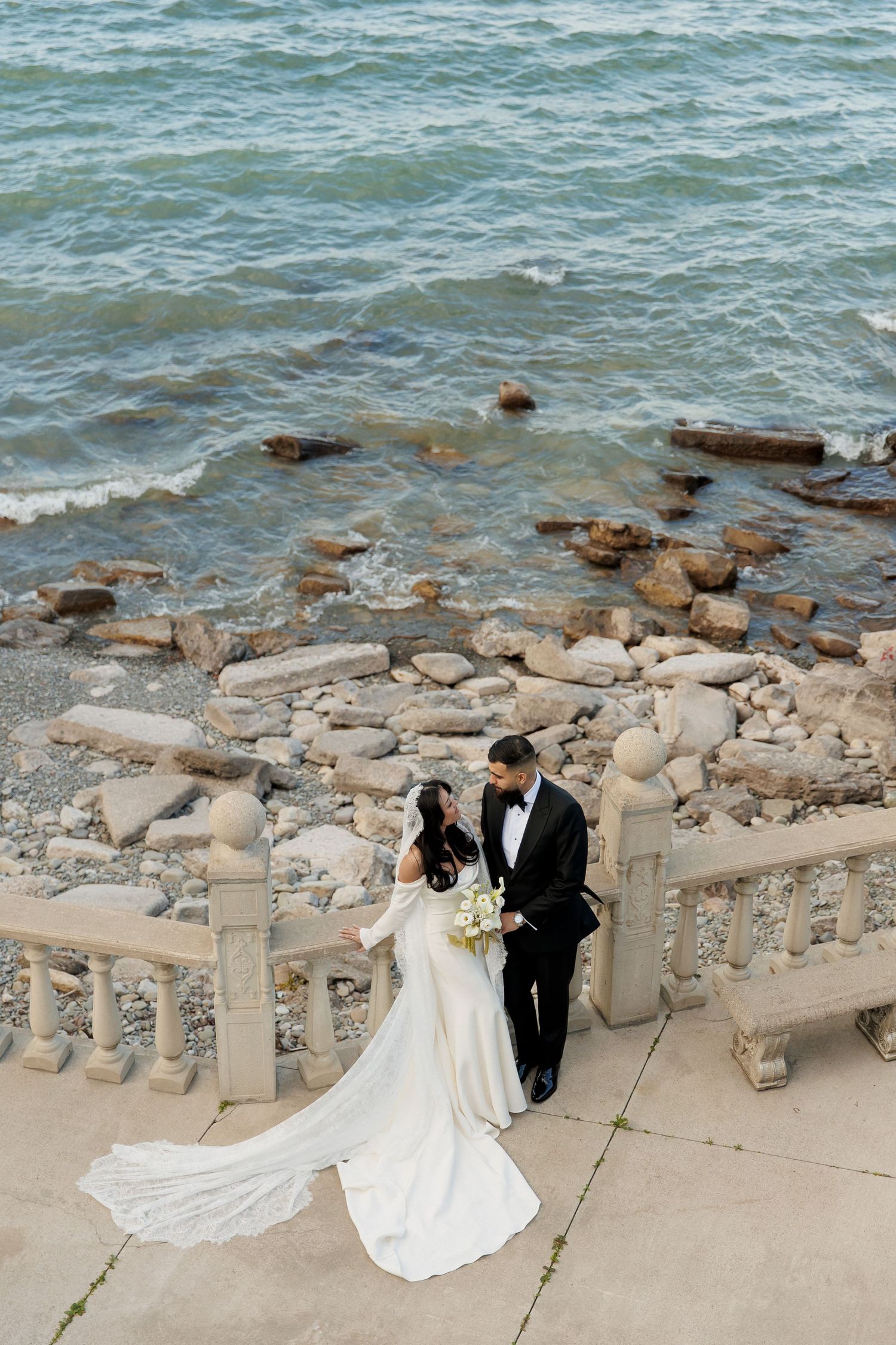 Cozy Candlelit Wedding at Spencer's at the Waterfront in Burlington, Canada by Milk Photography