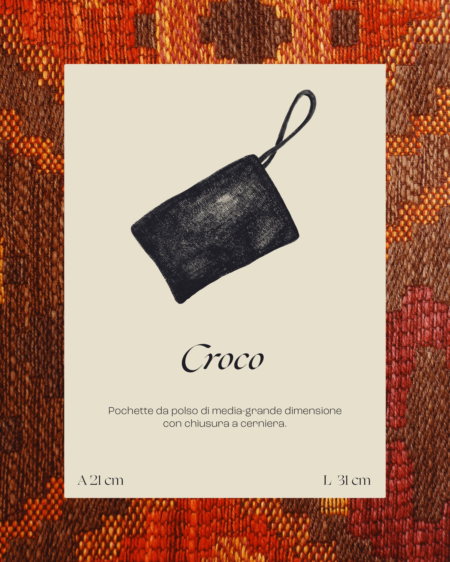 Graphics for the handbag brand DALÌ, created using illustrations.