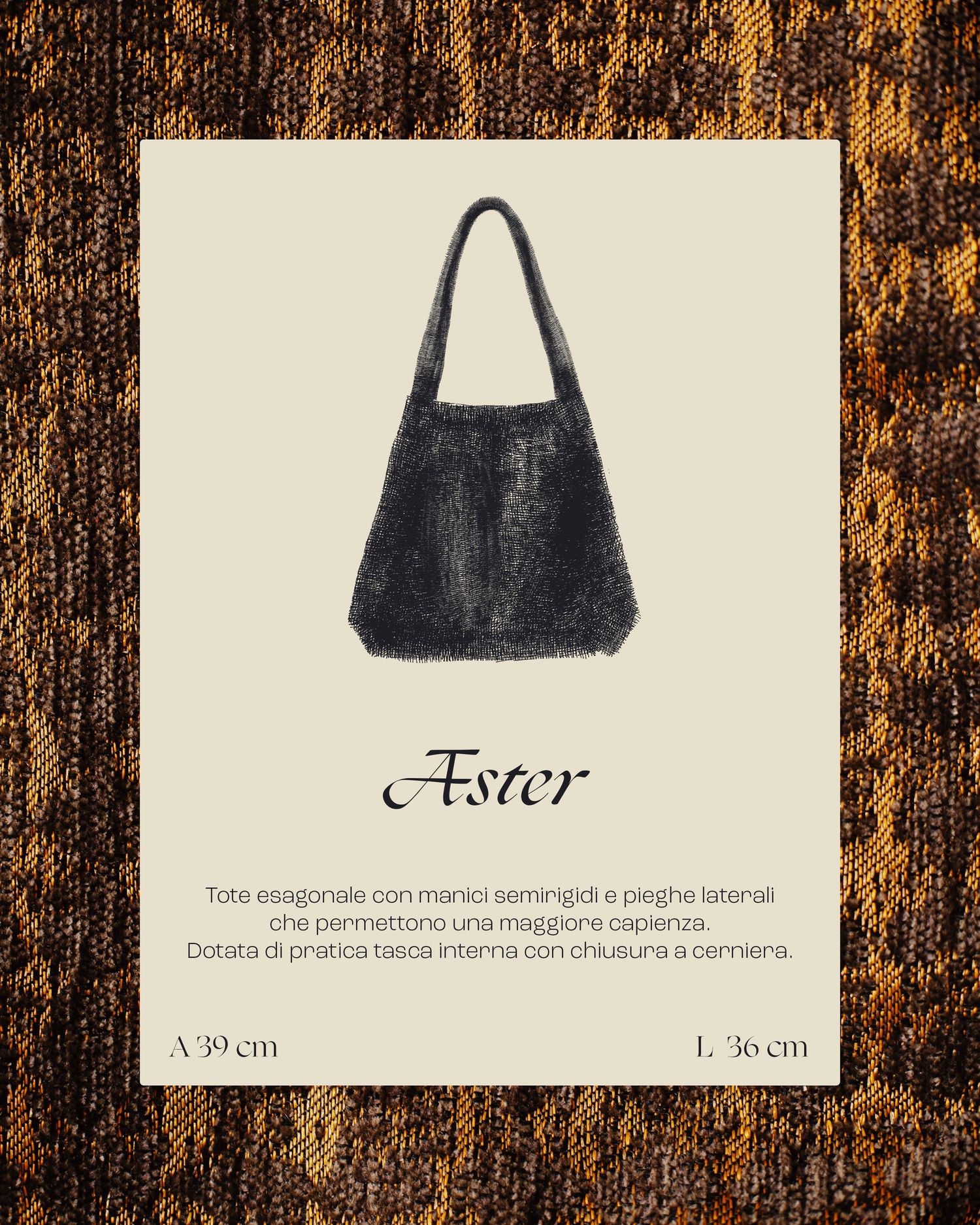 Graphics for the handbag brand DALÌ, created using illustrations.