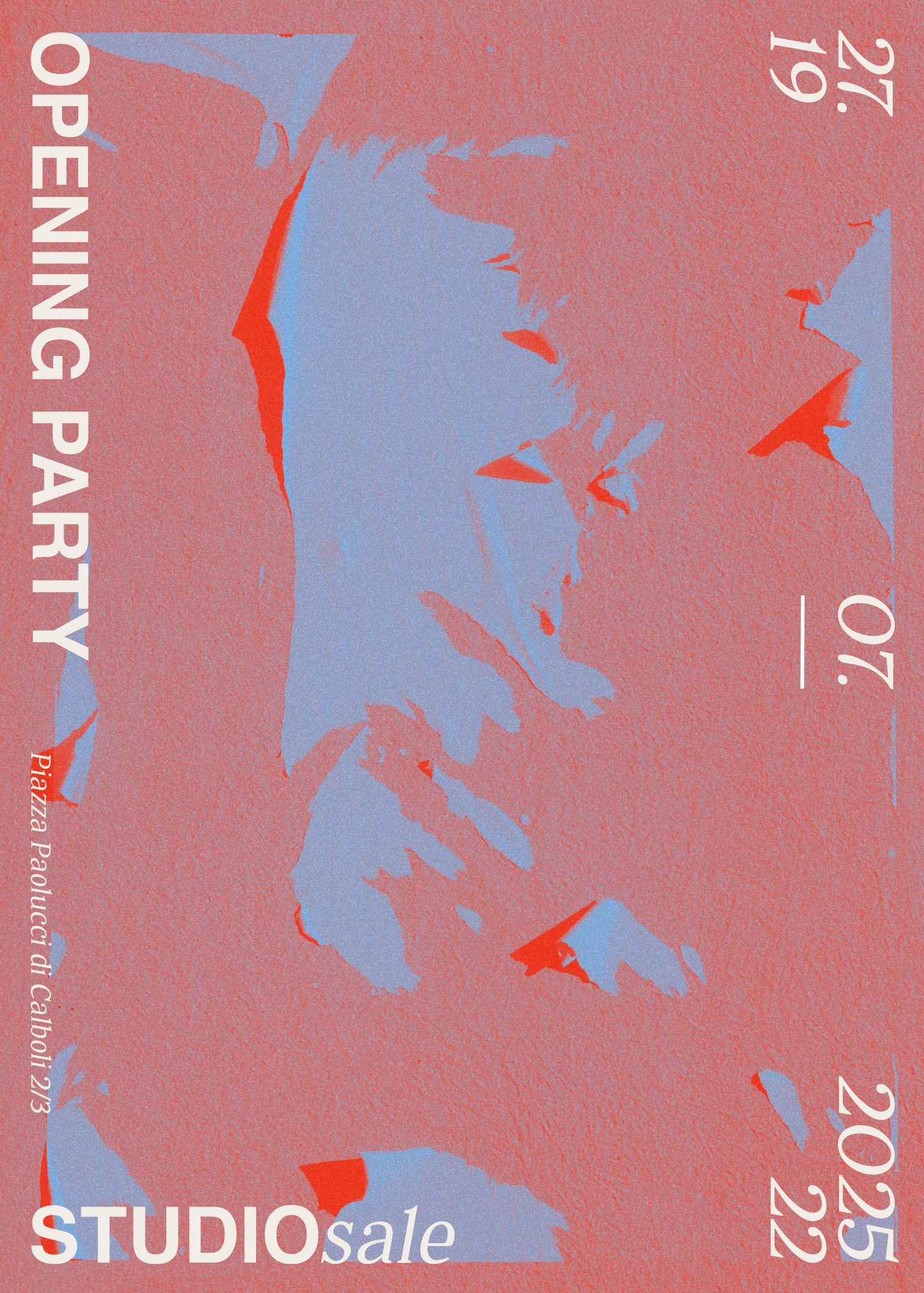 Graphic design and illustration project by studio sale for self promotion of creative studio in Rimini
