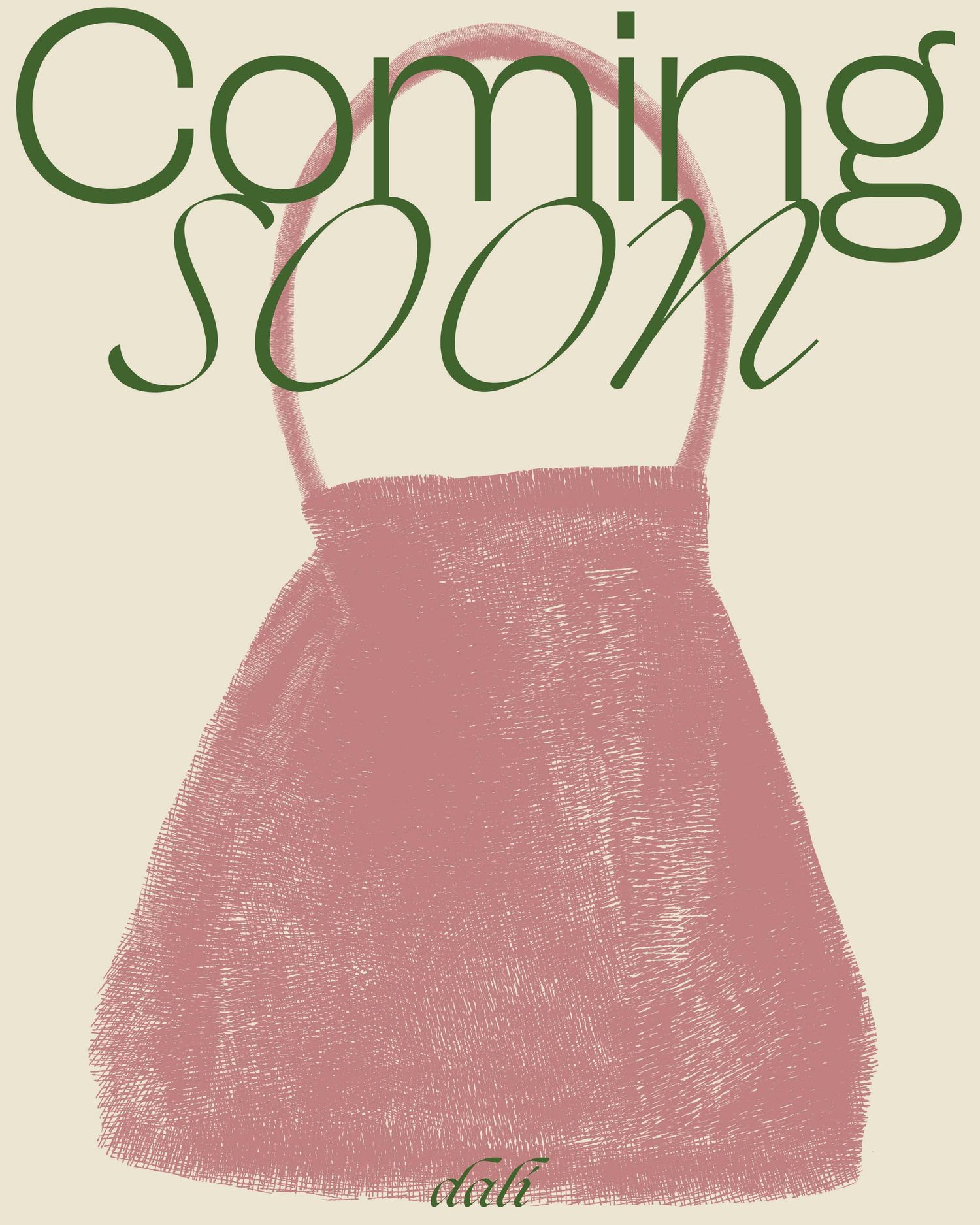 Graphics for the handbag brand DALÌ, created using illustrations.