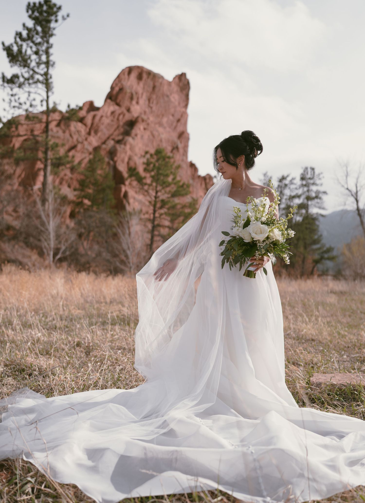 Wedding photography, bridal shoot, Colorado Springs wedding photographer, Bismarck, North Dakota photographer, shot by Emily Hatfield
