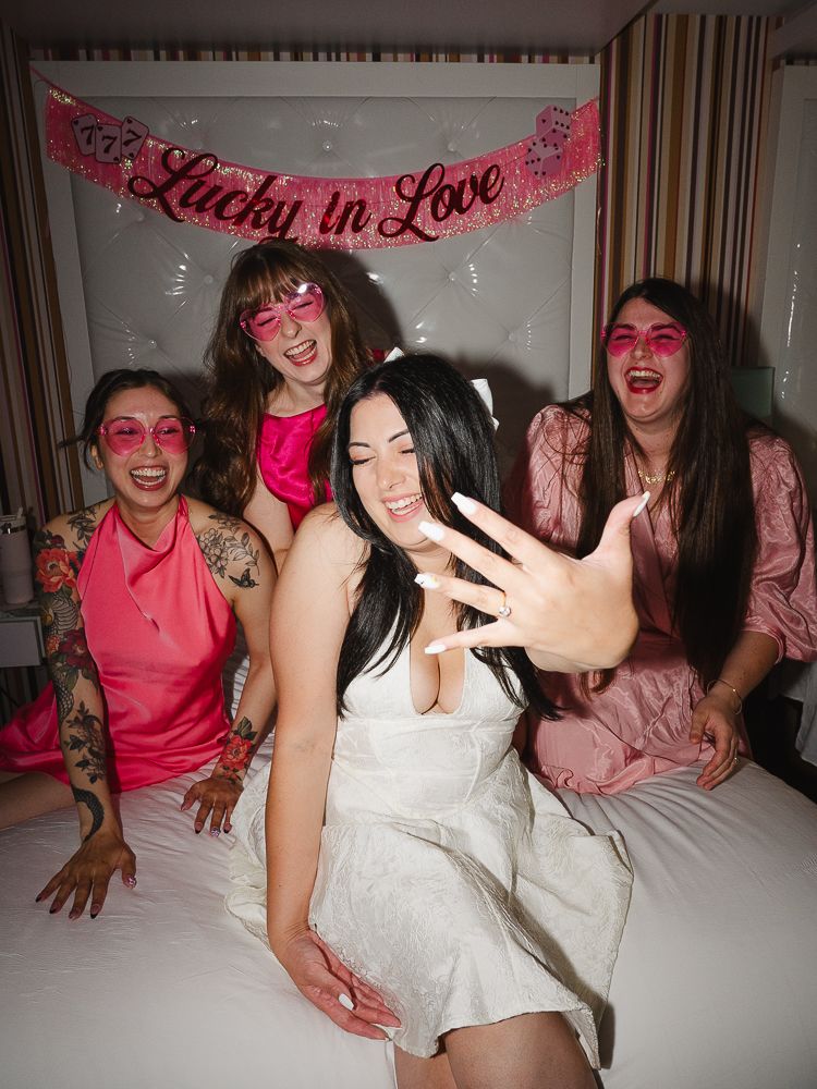 Lucky In Love Bachelorette party Las Vegas