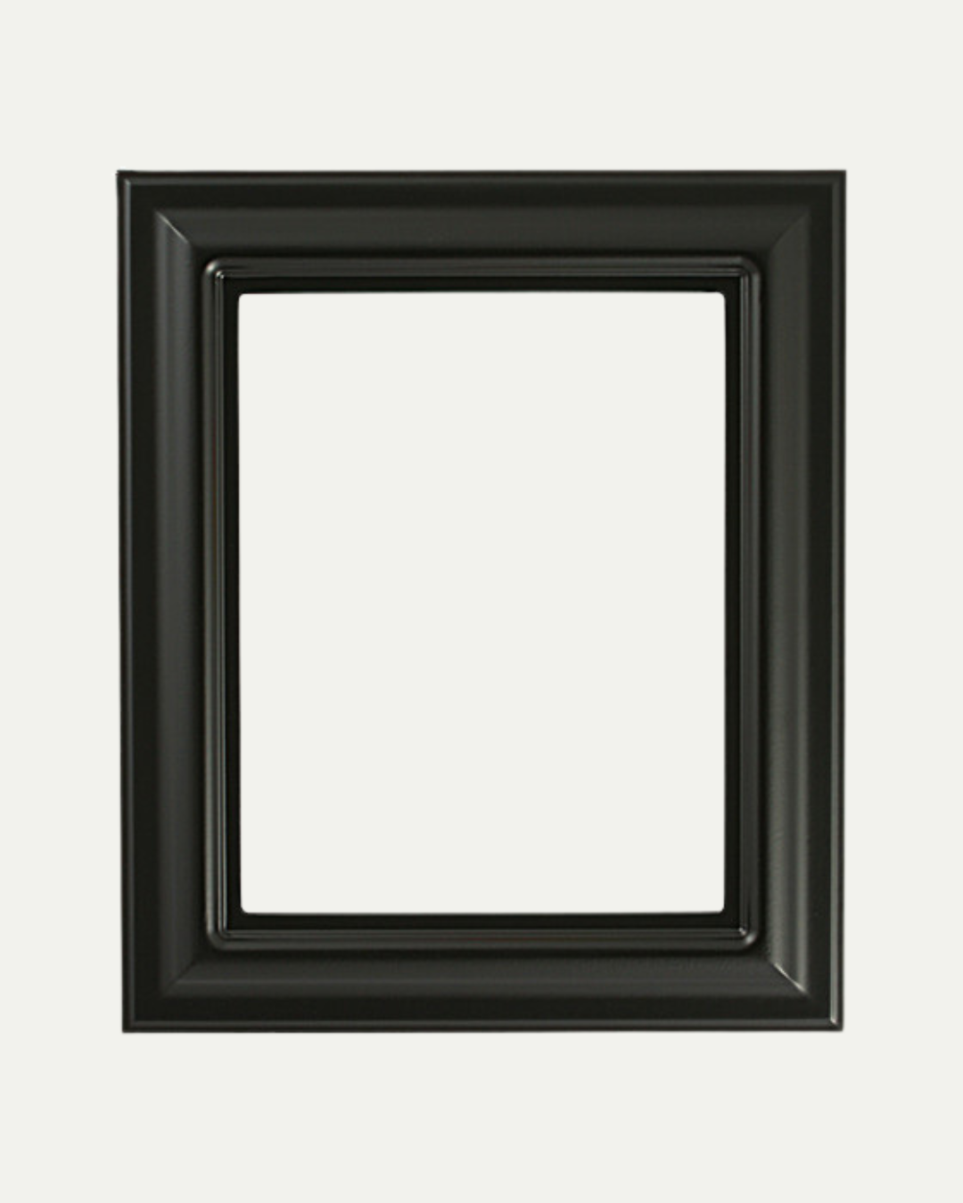 A black frame with a transparent background.