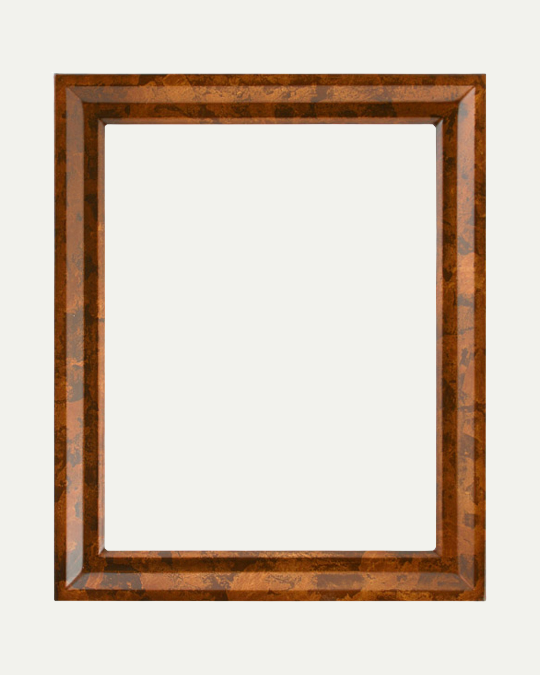 A tortise-colored frame with a transparent background.