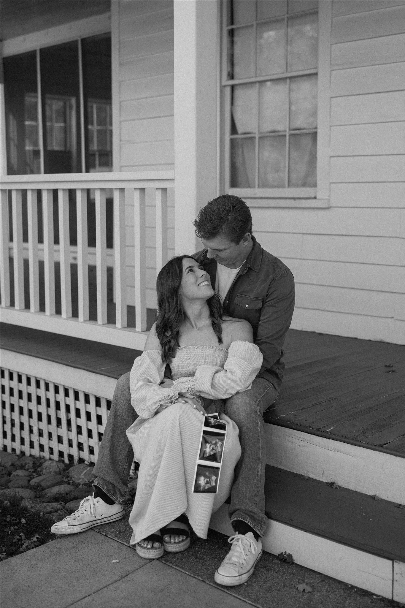 Expecting couple enjoying a maternity session outdoors in Northern California, captured by Makayla Miranda Photo.