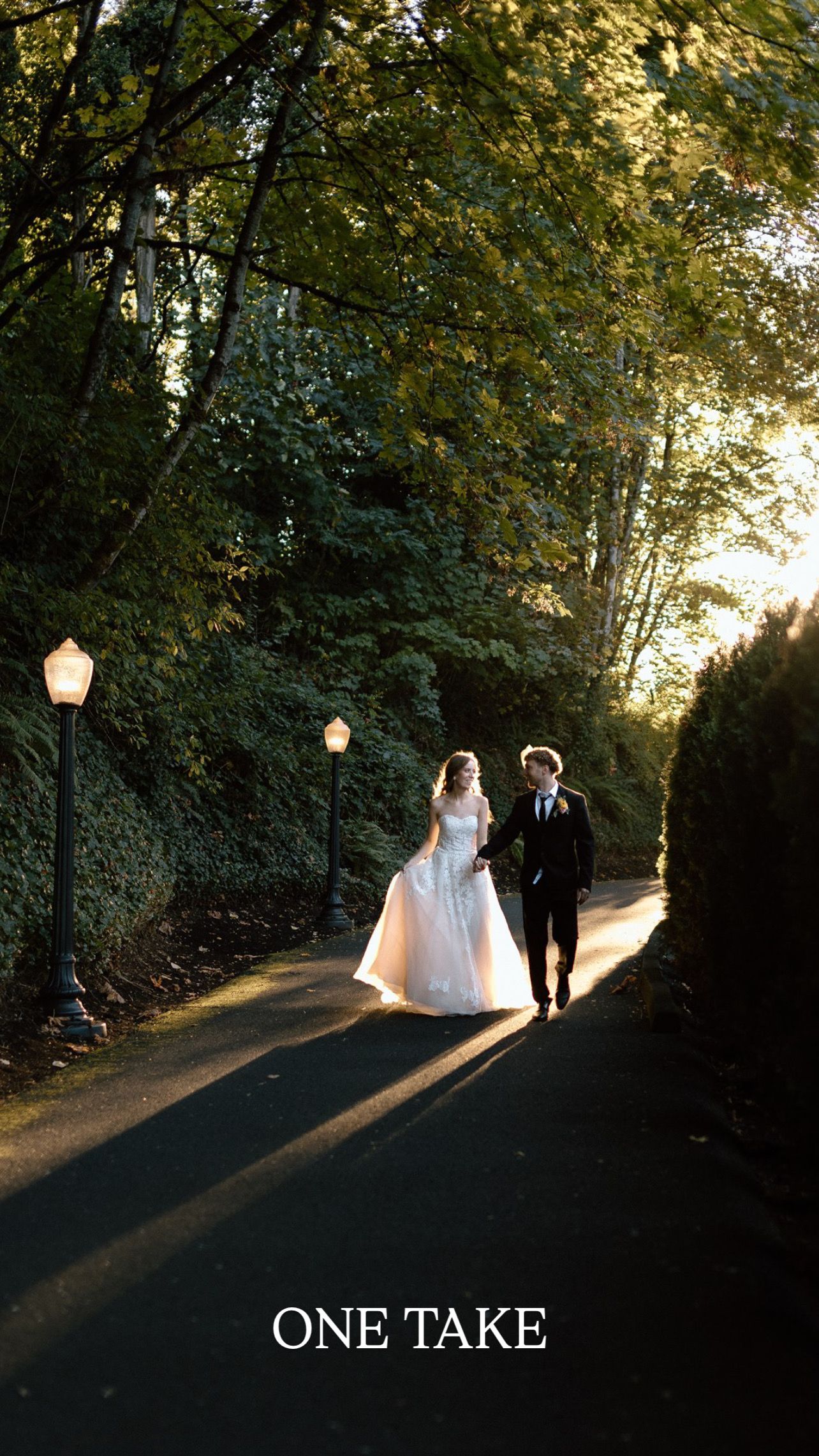 Couple on their wedding day in Portland, Oregon, captured by Makayla Miranda Photo