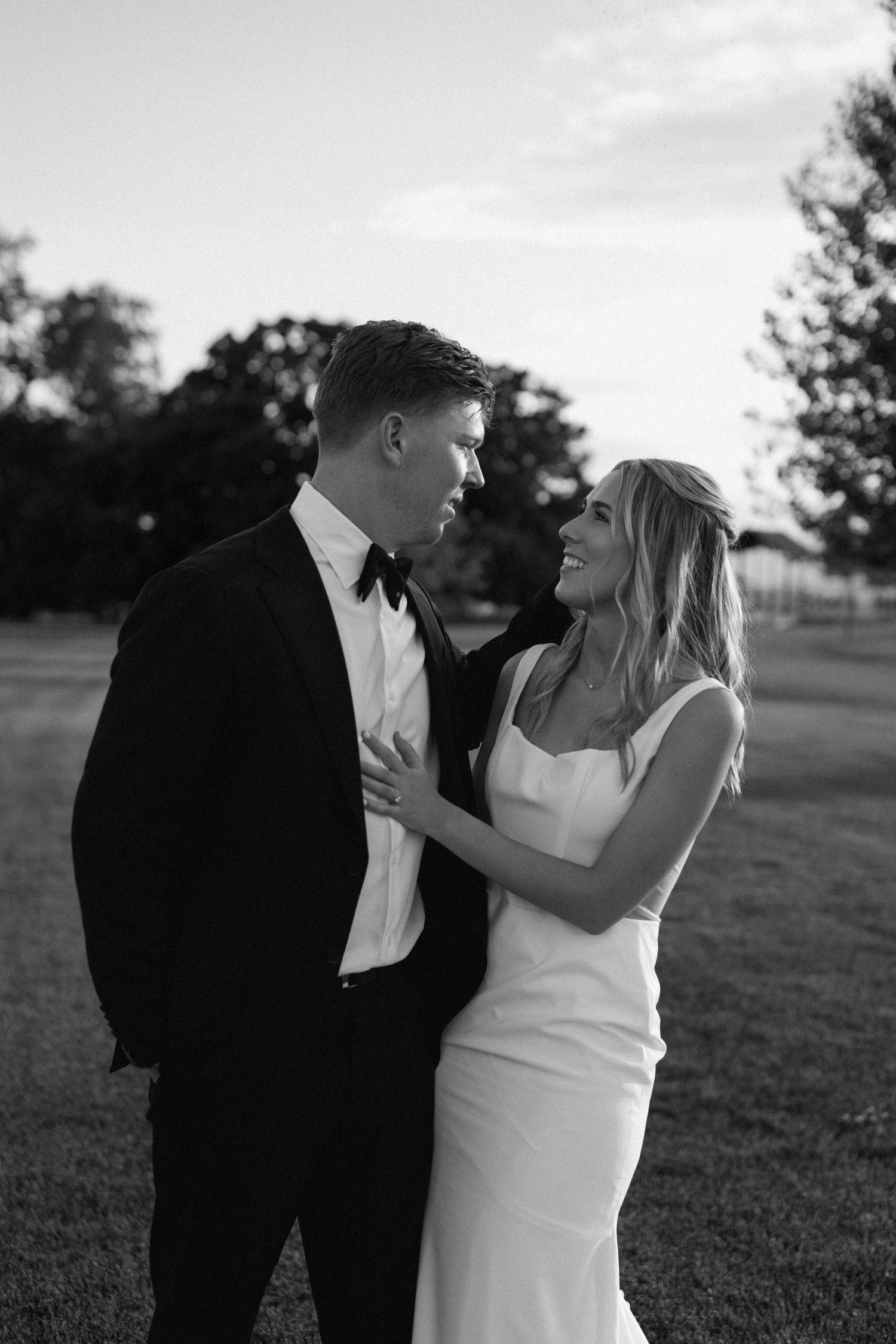 Couple on wedding day Cottonwood, California, captured by Makayla Miranda Photo.